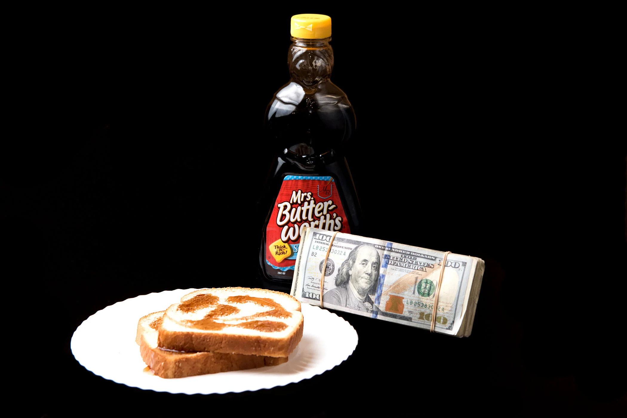“Ayy, I remember syrup sandwiches and crime allowances, Finesse a nigga with some counterfeits, but now I’m countin' this” - Kendrick Lamar, “HUMBLE.”