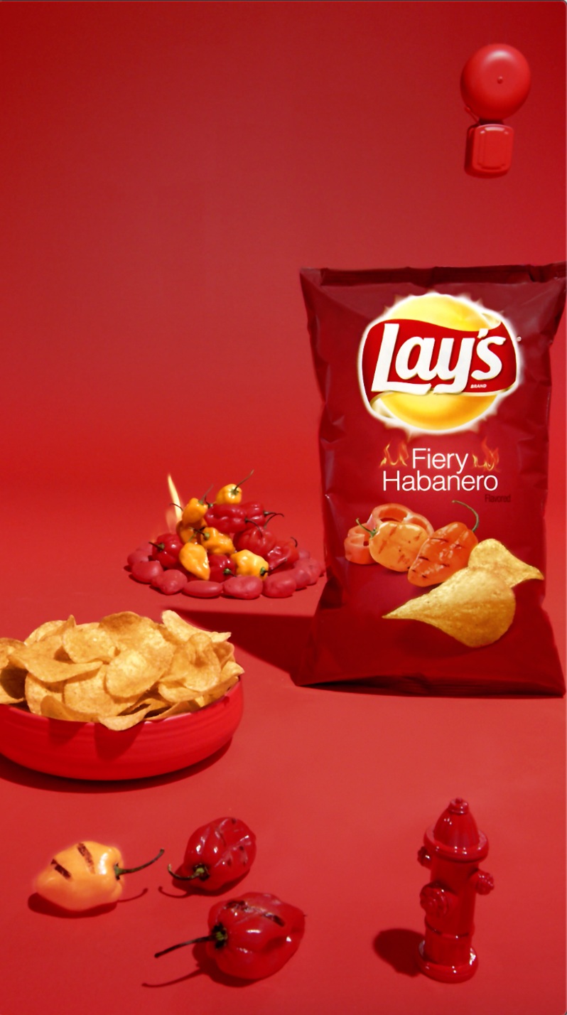 Lay's "World Of Flavor - Fiery Habanero"