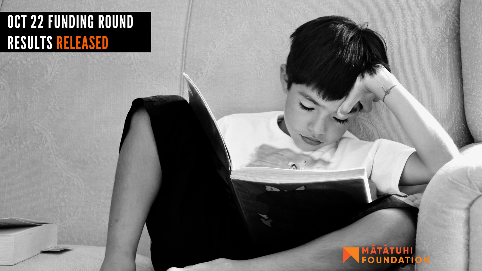 Nine funding rounds completed and Mātātuhi Foundation is only just scratching the literary surface.