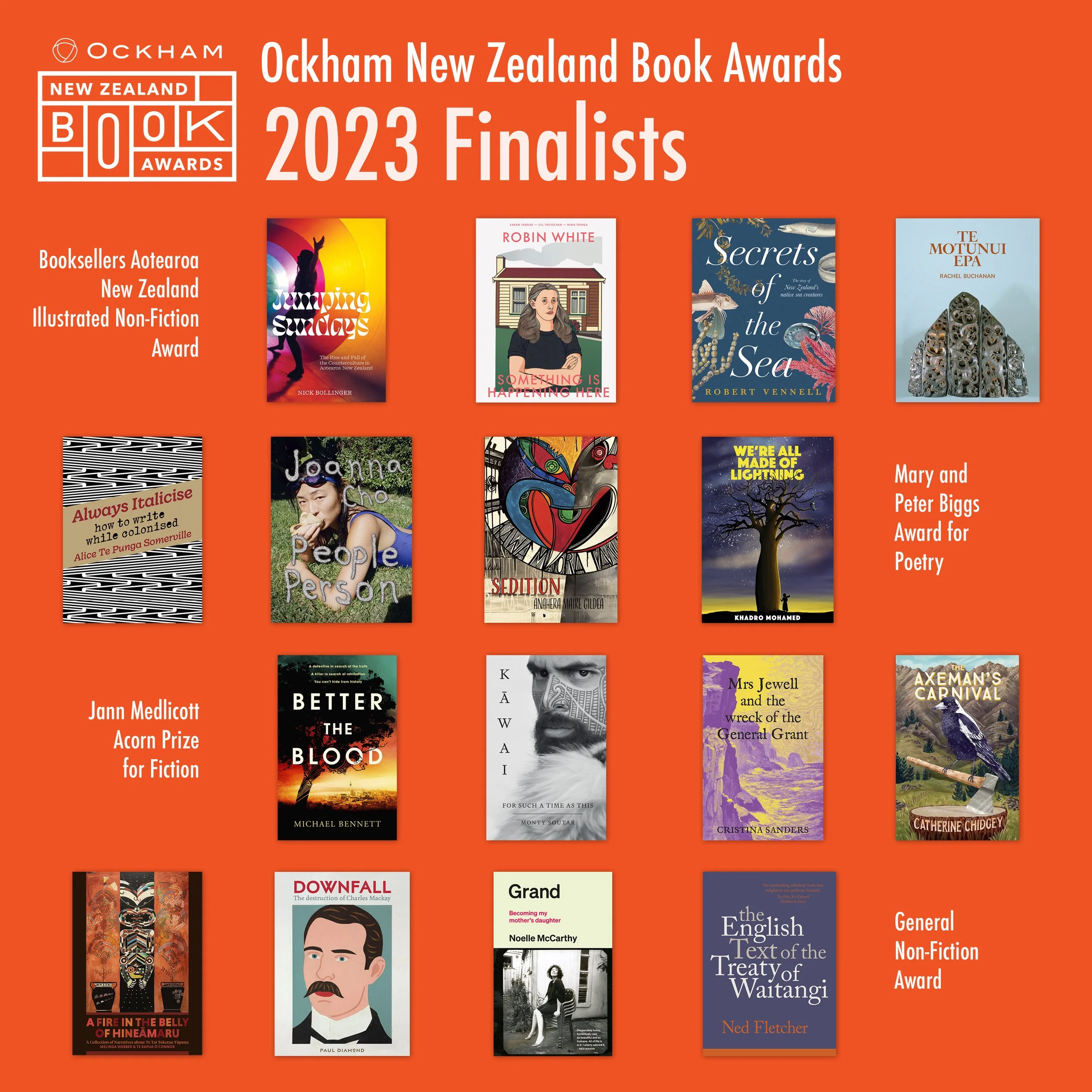 Ockham NZ Best First Book Awards