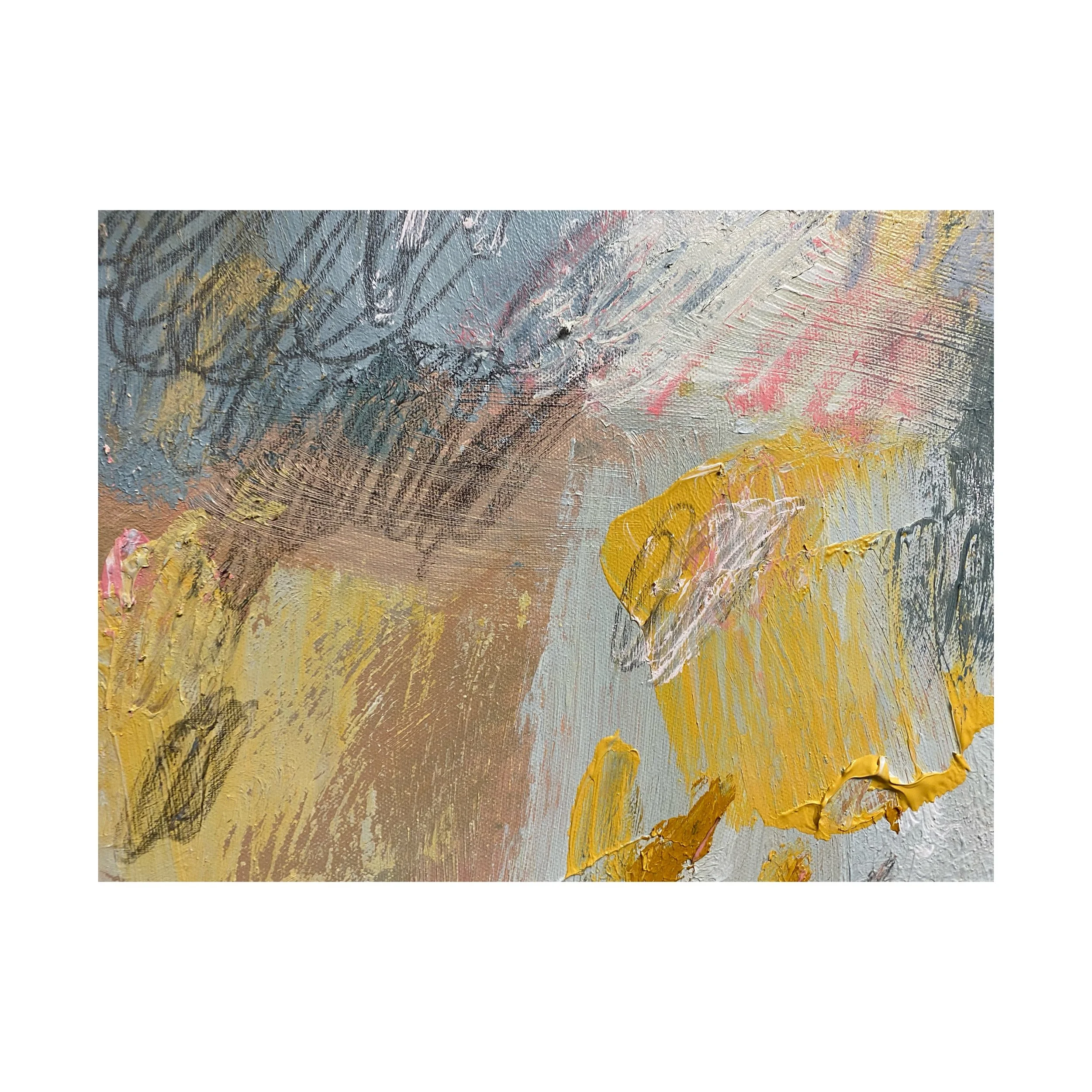  A detail from “Untitled (Markings) X” 