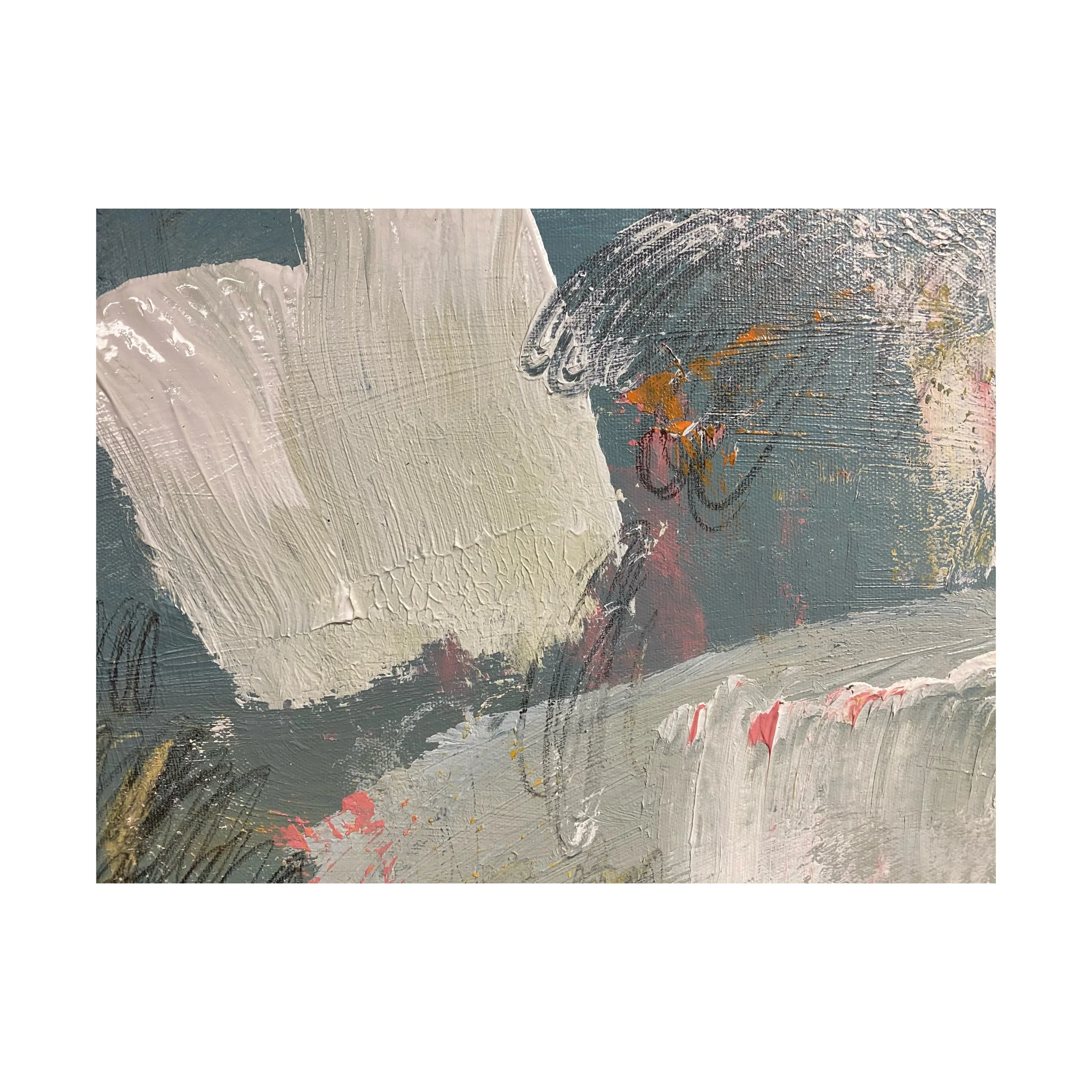  A detail from “Untitled (Markings) X” 