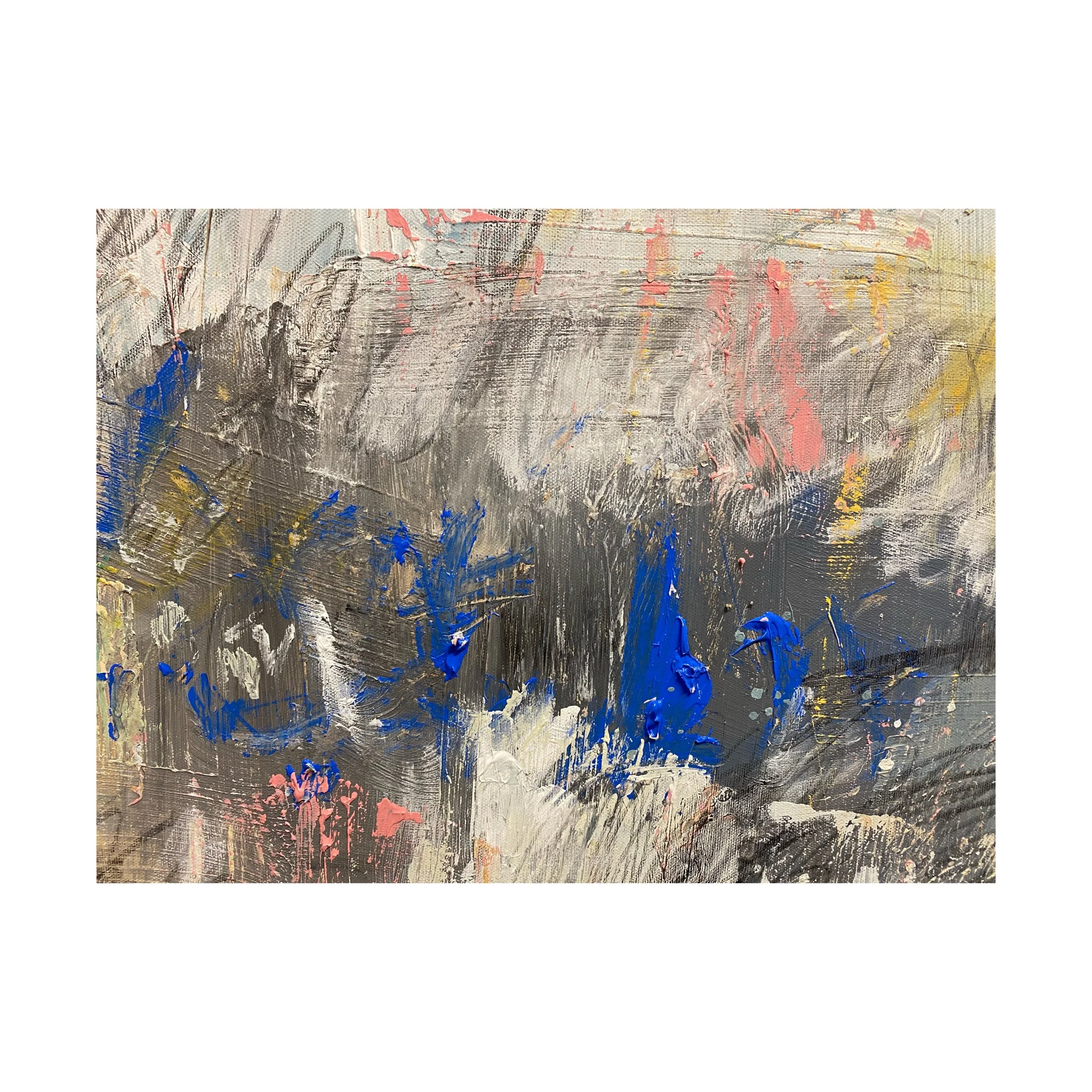  A detail from “Untitled (Markings) X” 