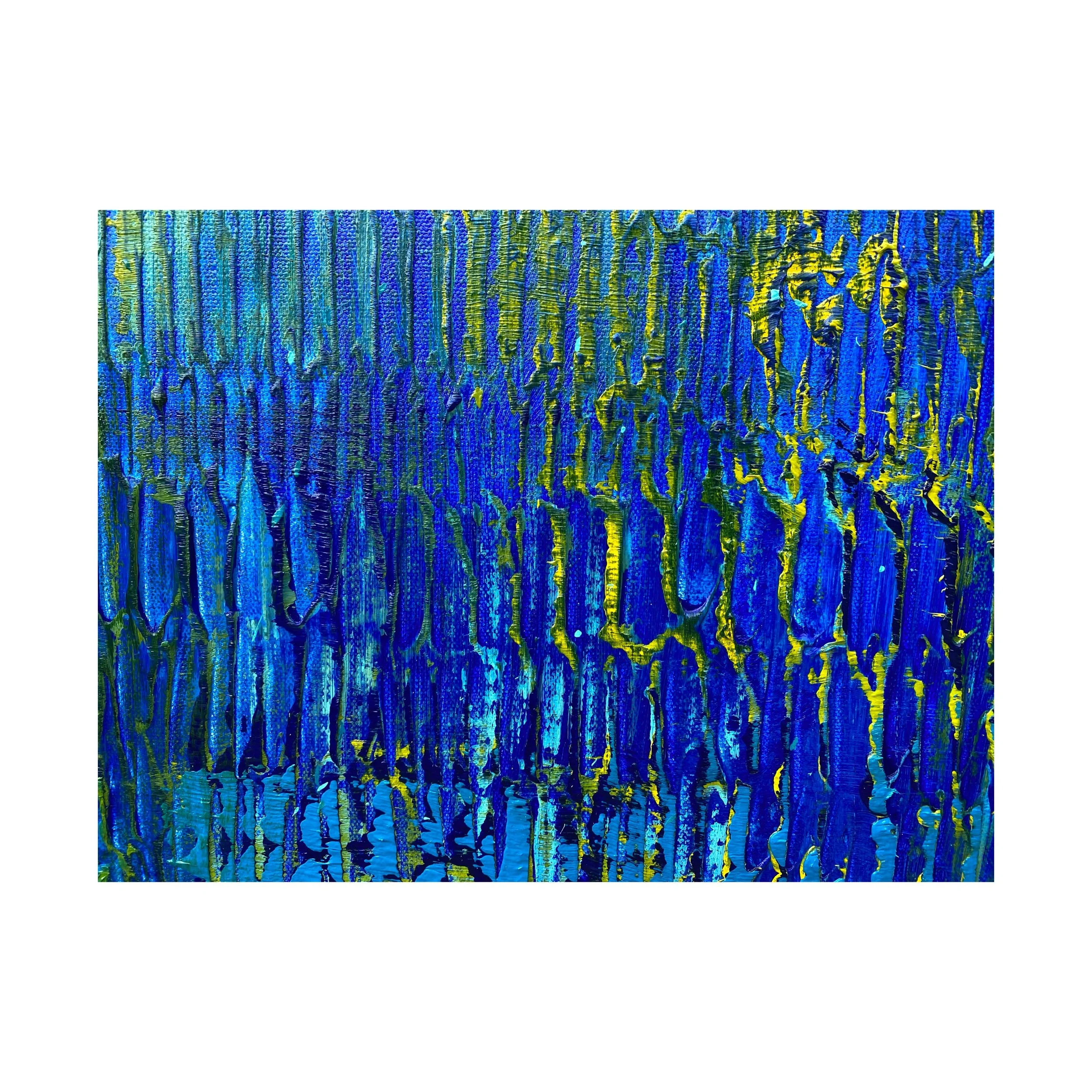  A detail from “Untitled (Sea Paintings)” 