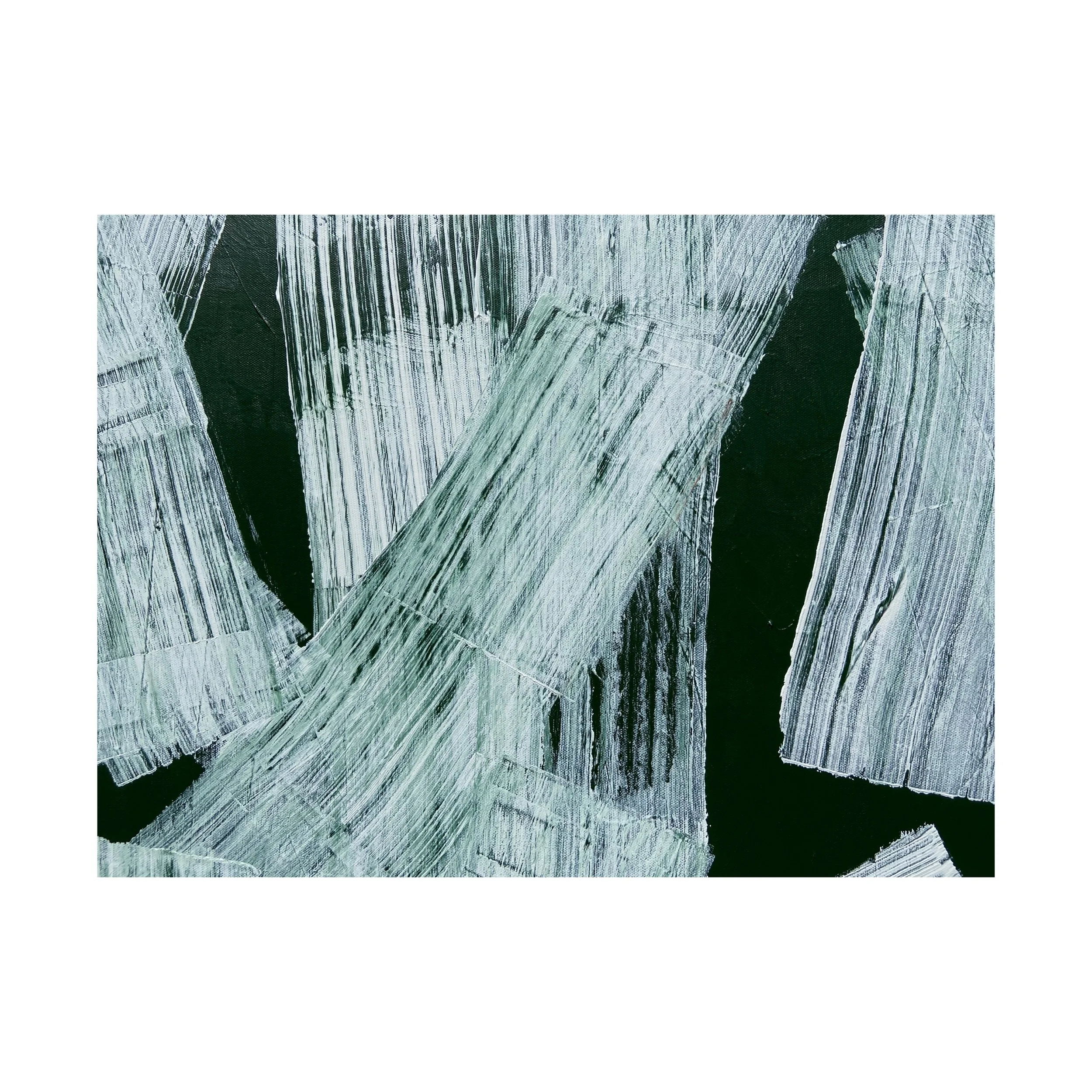  A detail from “Untitled (Green)” 