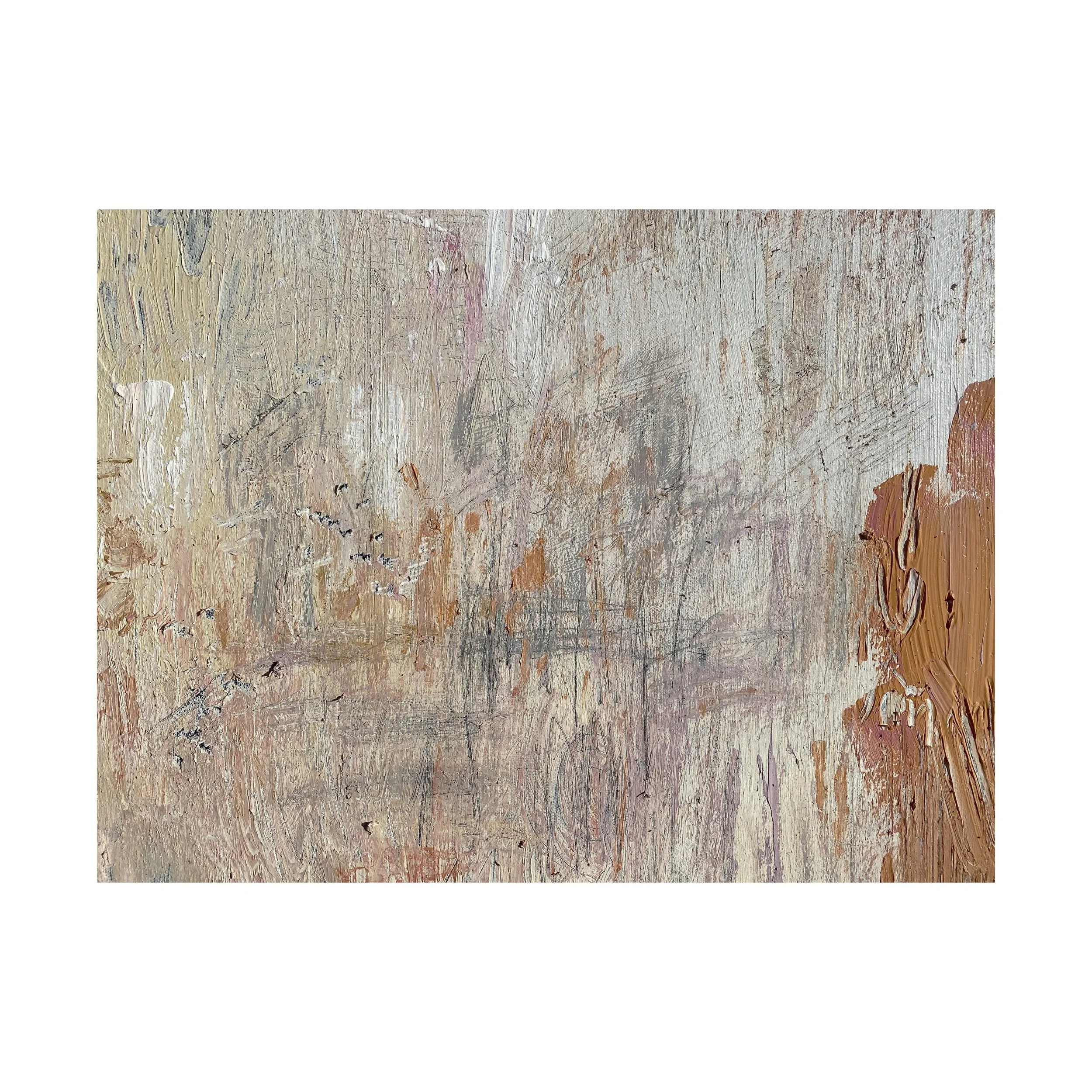  A detail from “Untitled (Markings) I” 