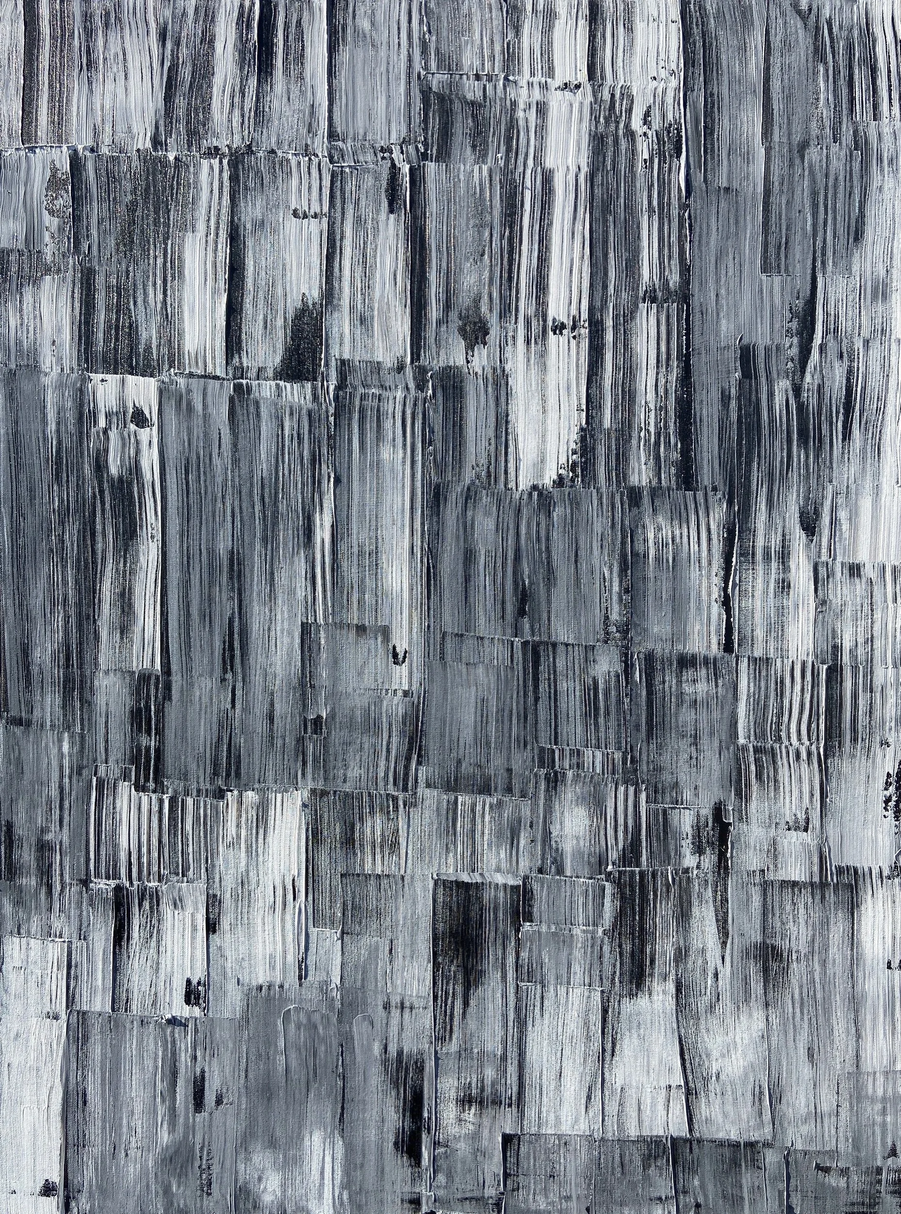  “Black on Grey No. 2” 