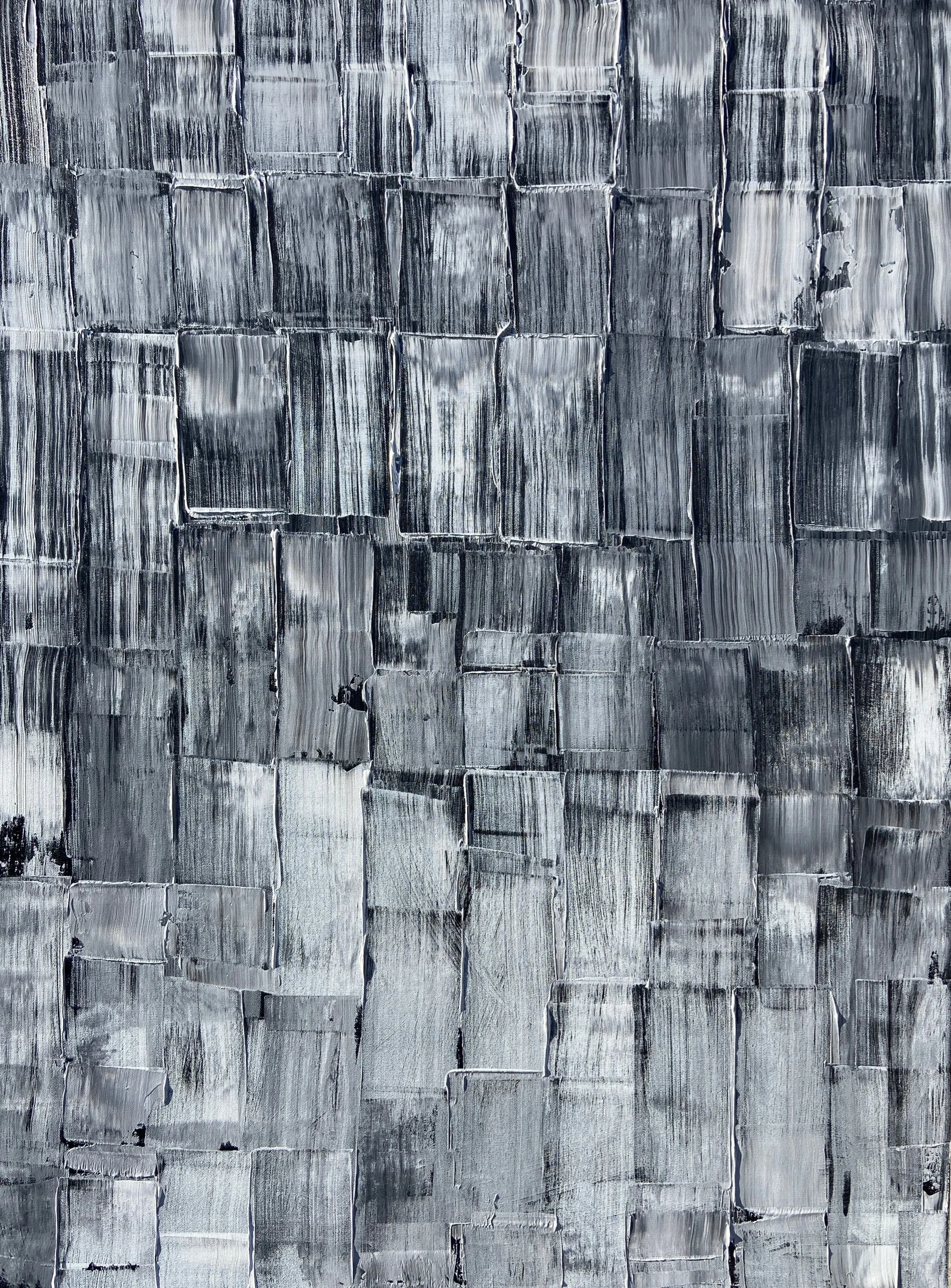  “Black on Grey No. 1” 