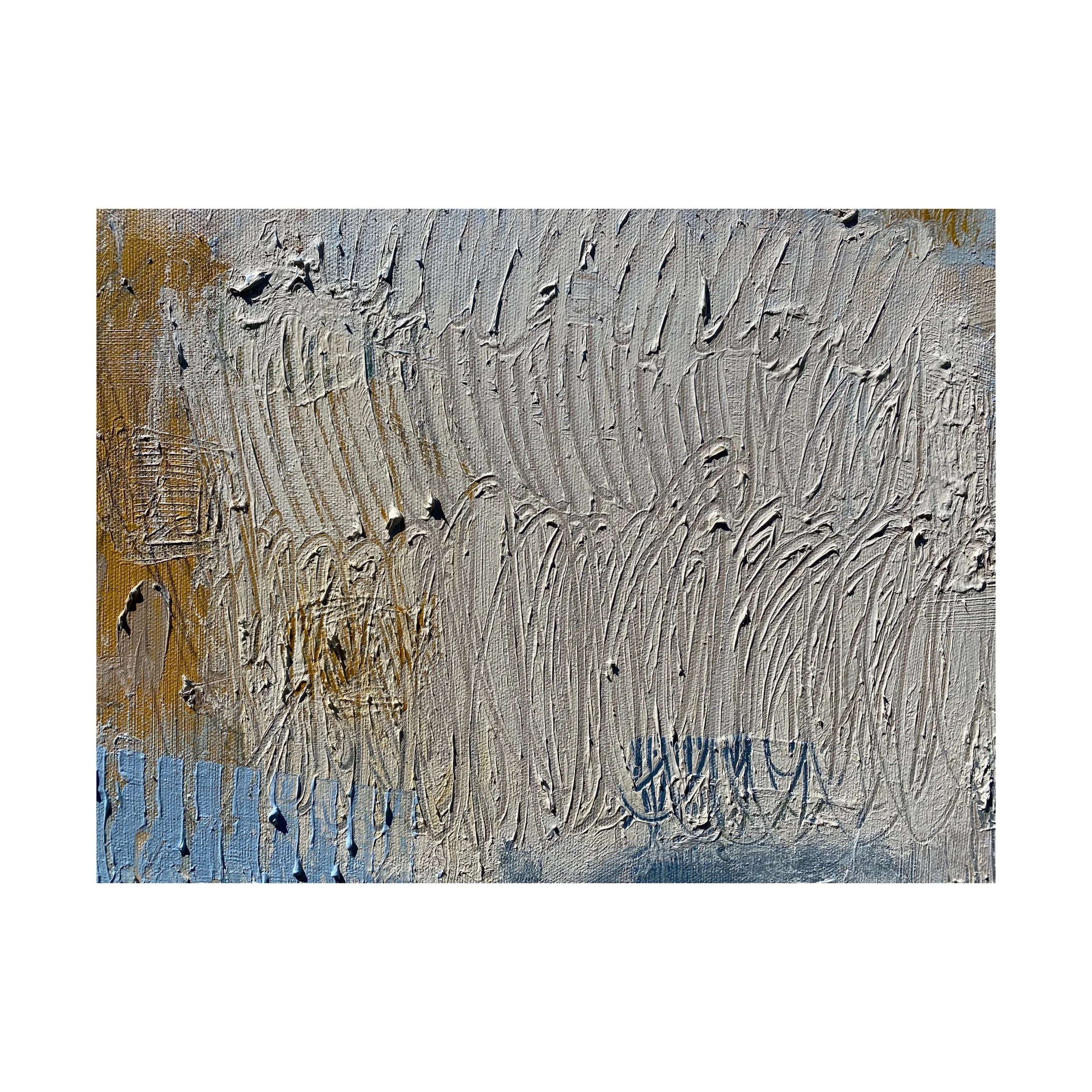  A detail from “Untitled (Markings) V” 