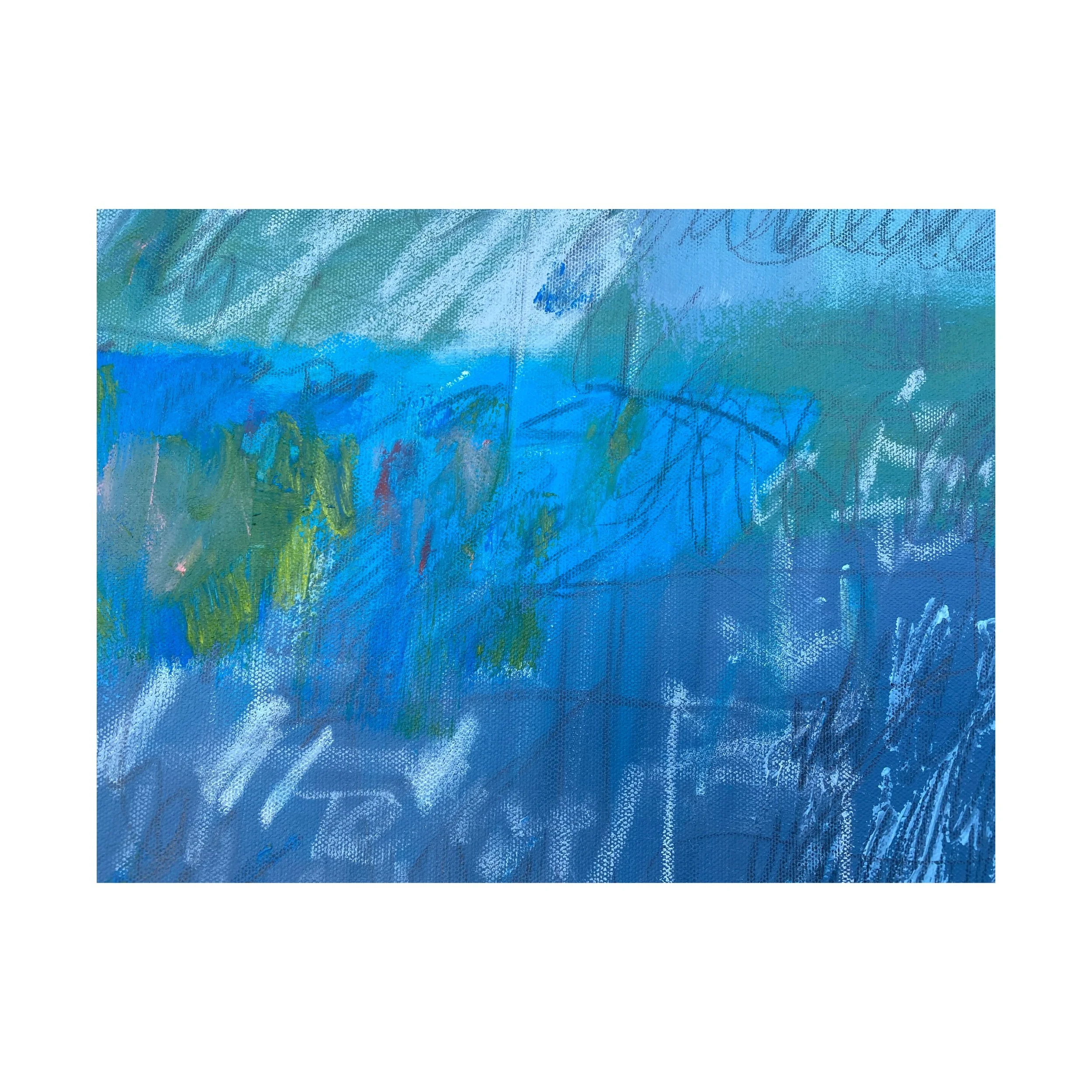  A detail from “Untitled (Markings) VII &amp; VIII” 