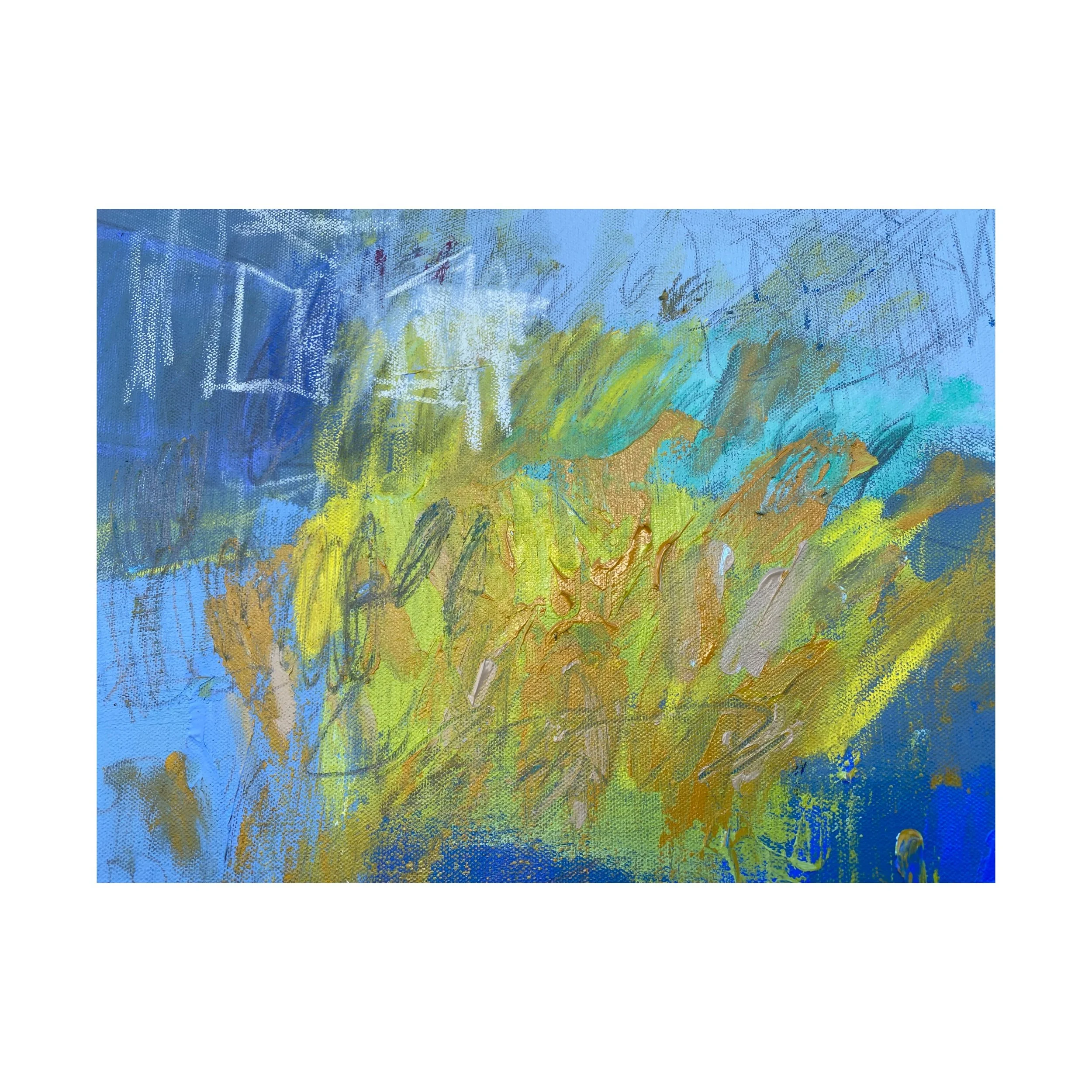  A detail from “Untitled (Markings) VII &amp; VIII” 