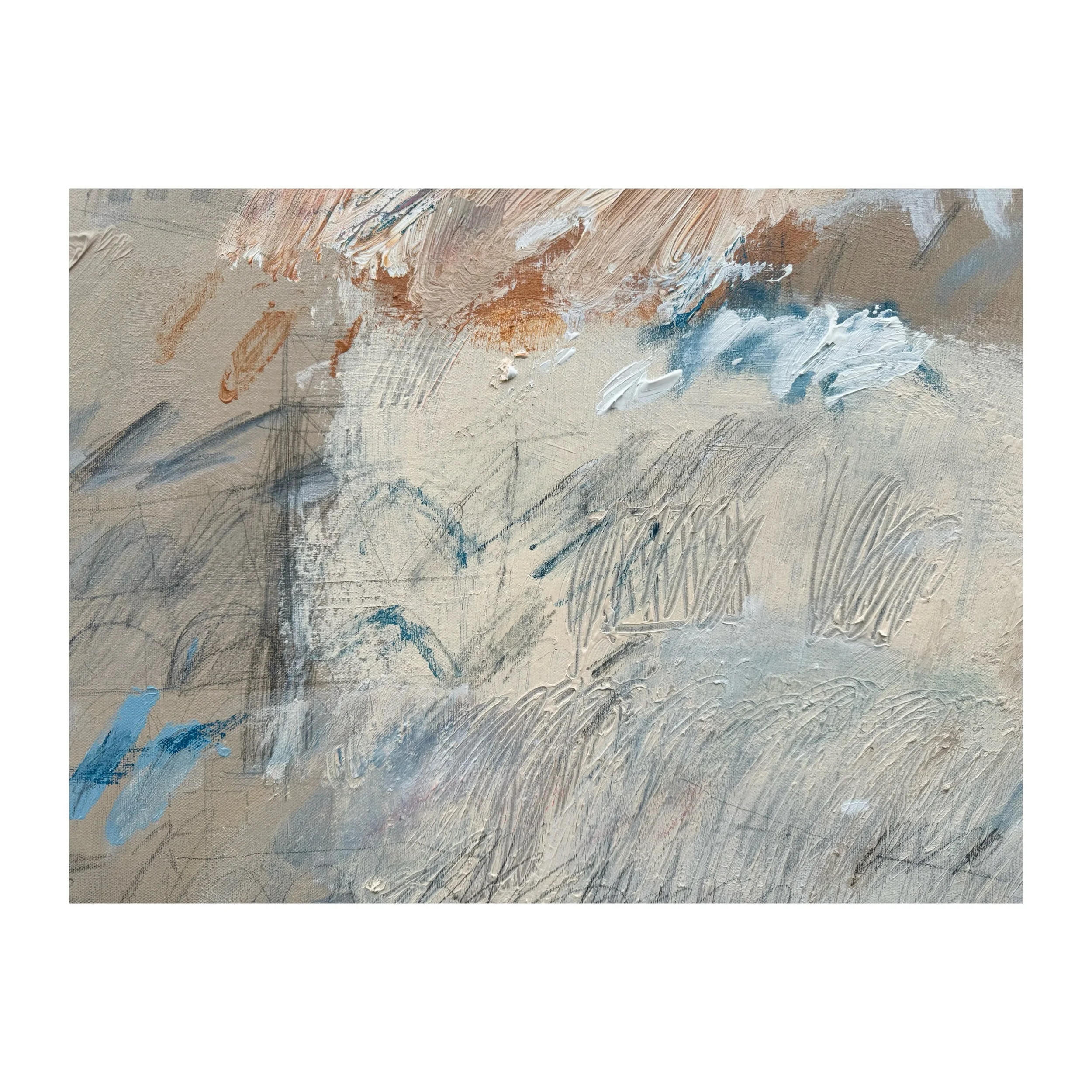  A detail from “Untitled (Markings) XIII” 