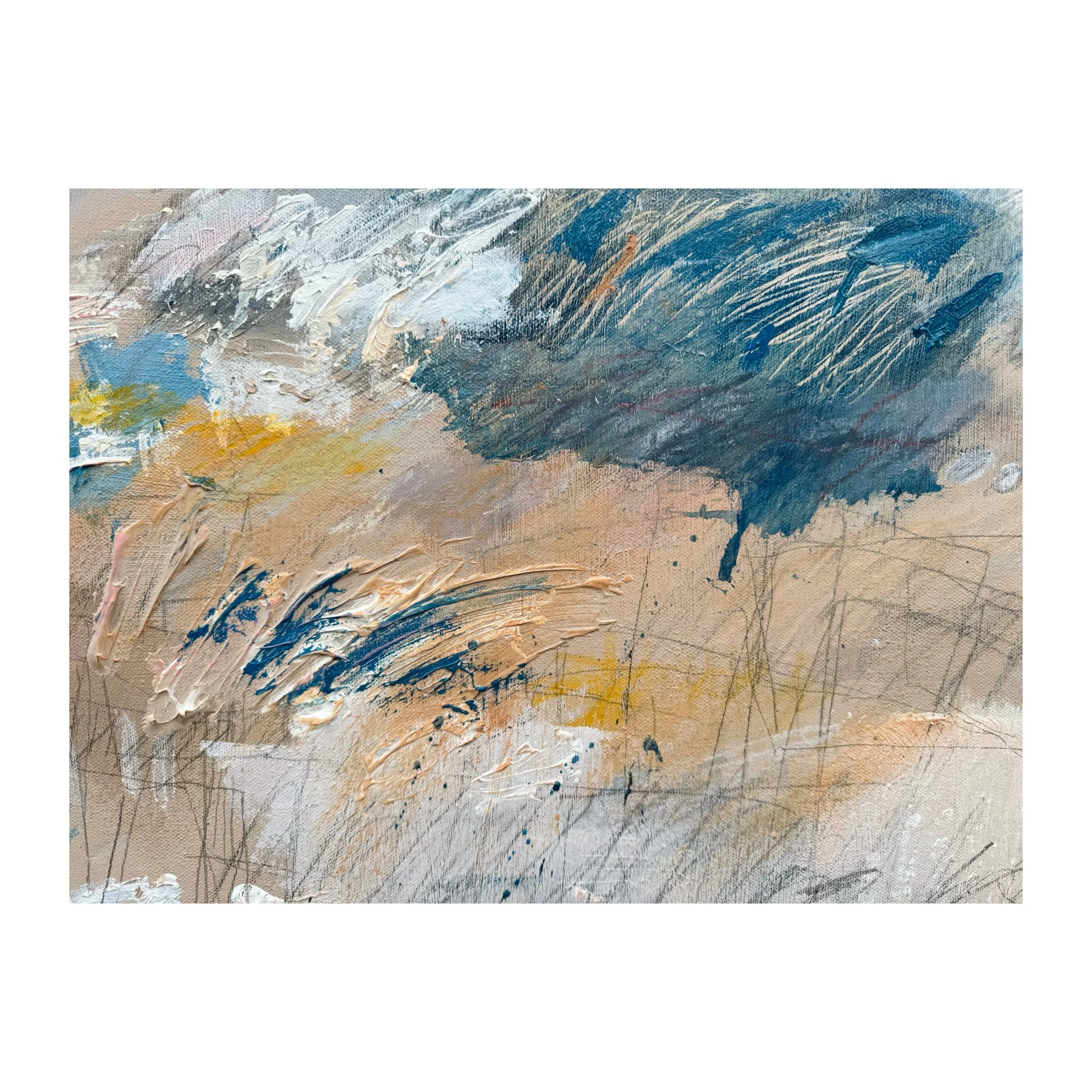  A detail from “Untitled (Markings) XIII” 