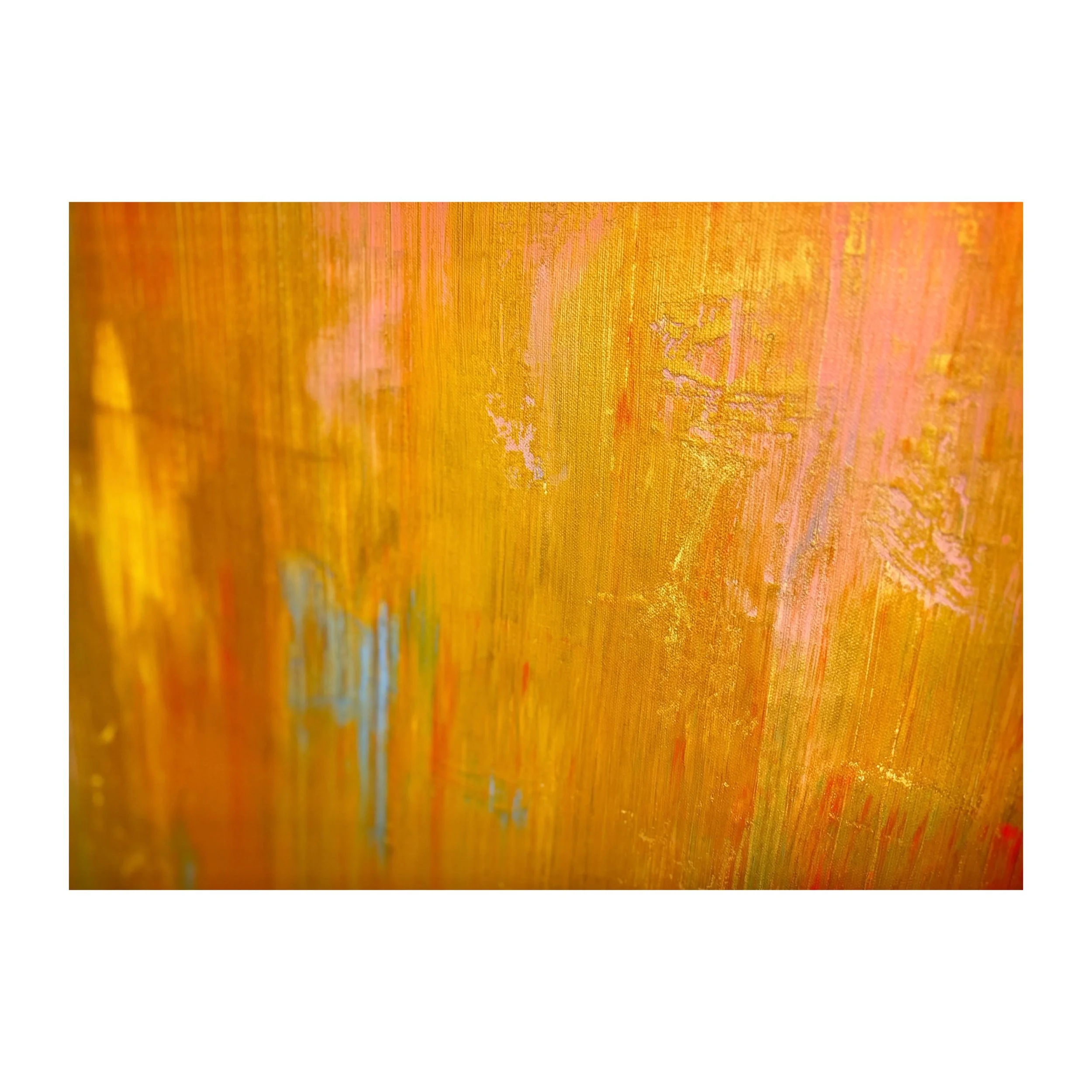  A detail from “Multi-Colored Jasmine in Gold” 