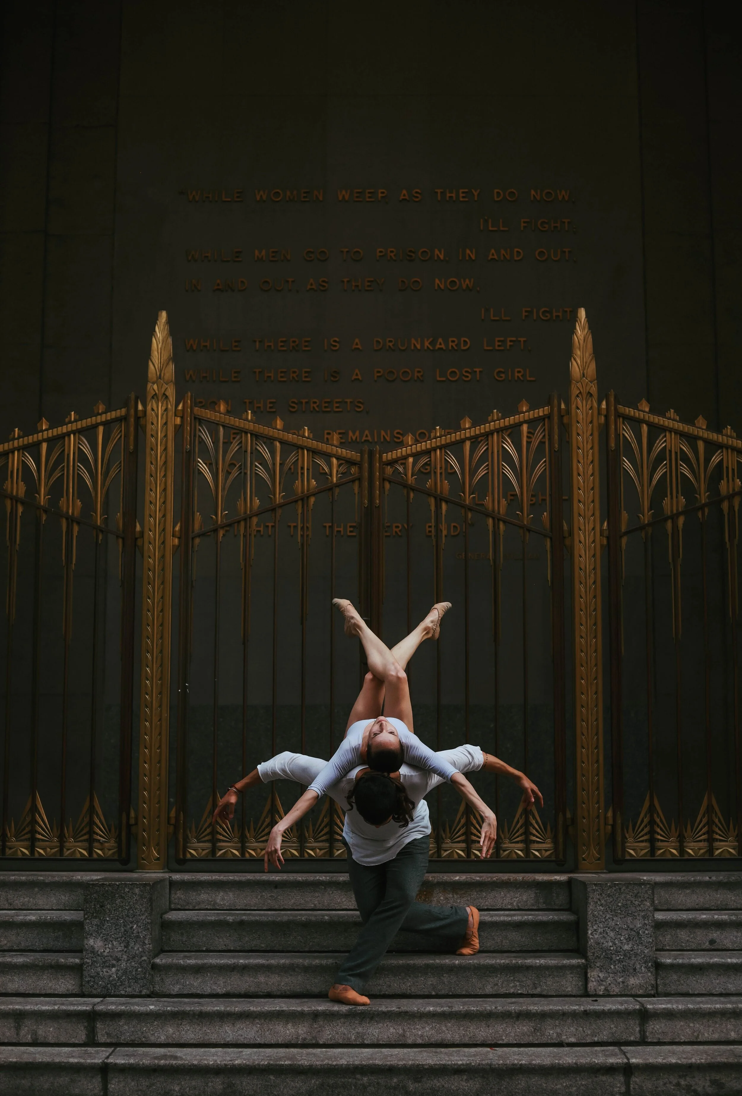 Lauren and Jonatan at Union Square, NYC