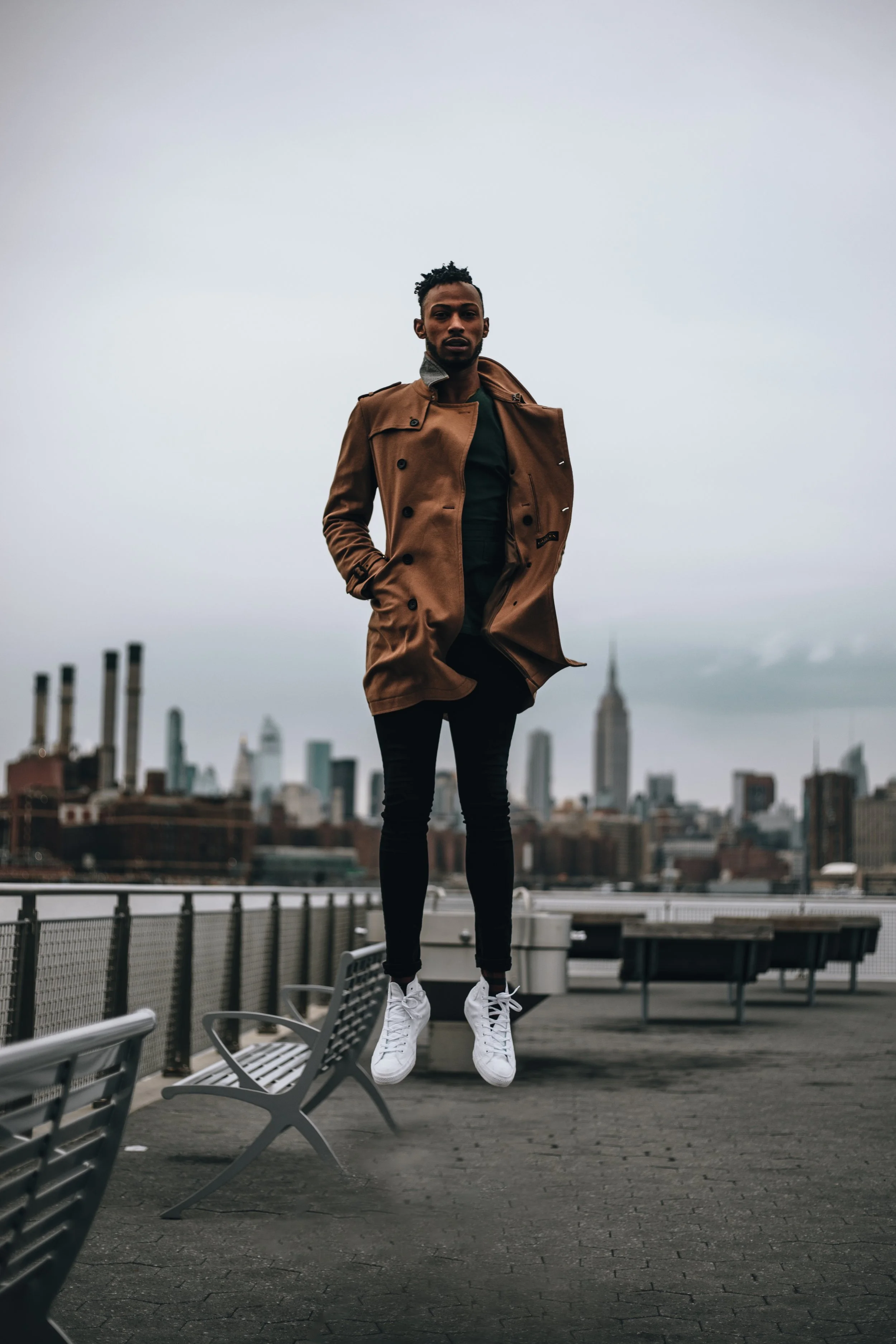 Laurence in Williamsburg, Brooklyn