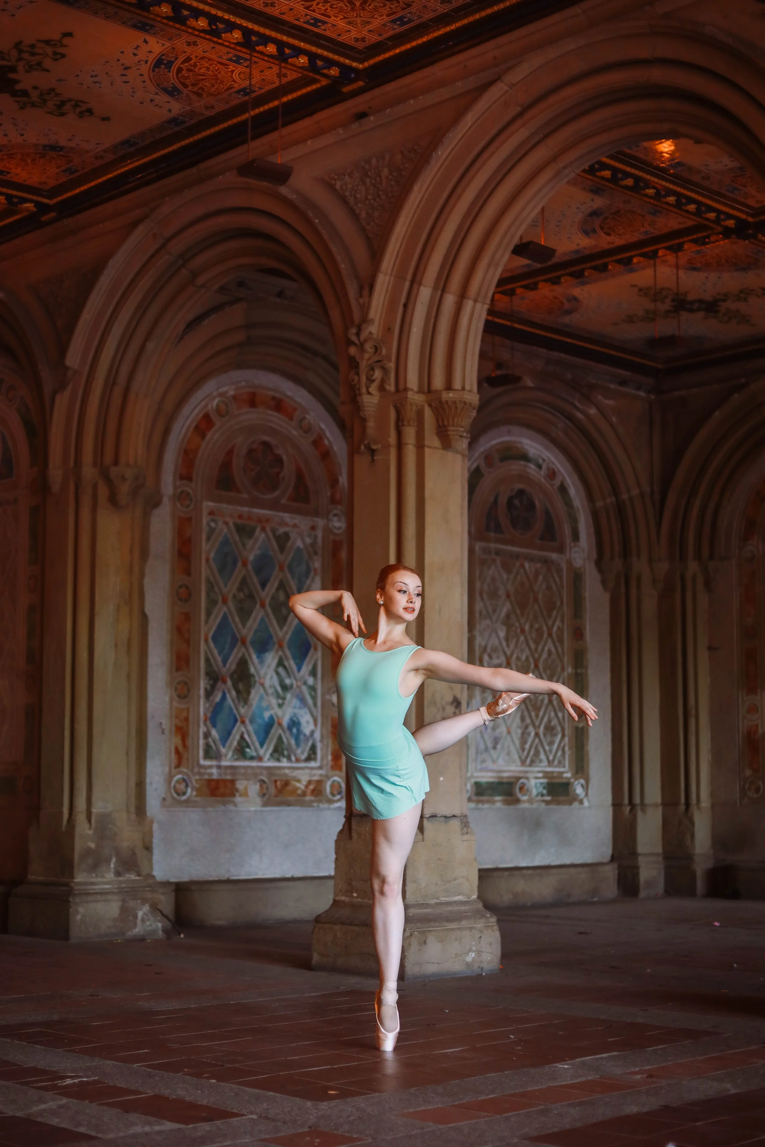 Grace in Bethesda Terrace, NYC