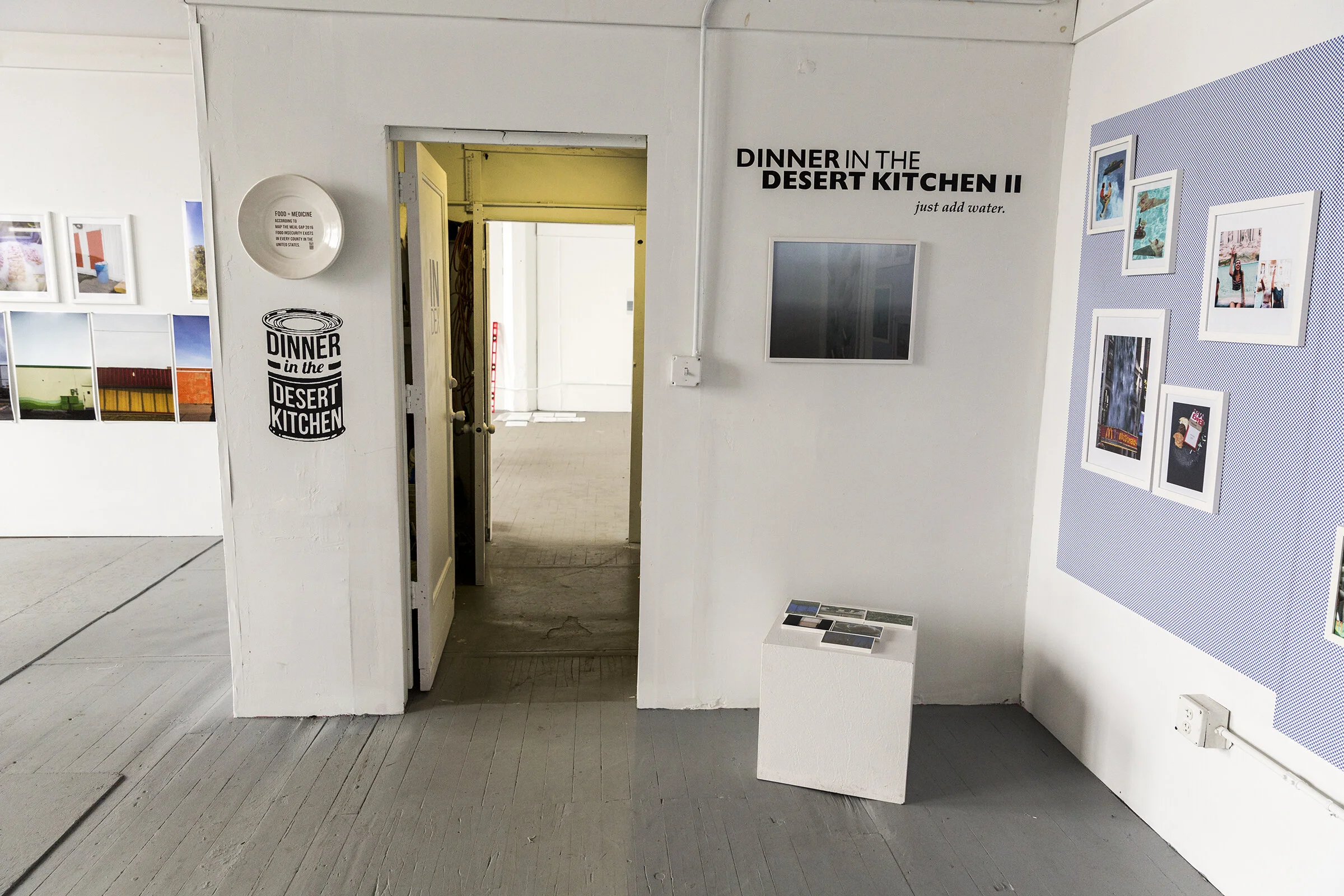 Installation of work by students from Art &amp; Design and Sustainability studies at @Index Project Space