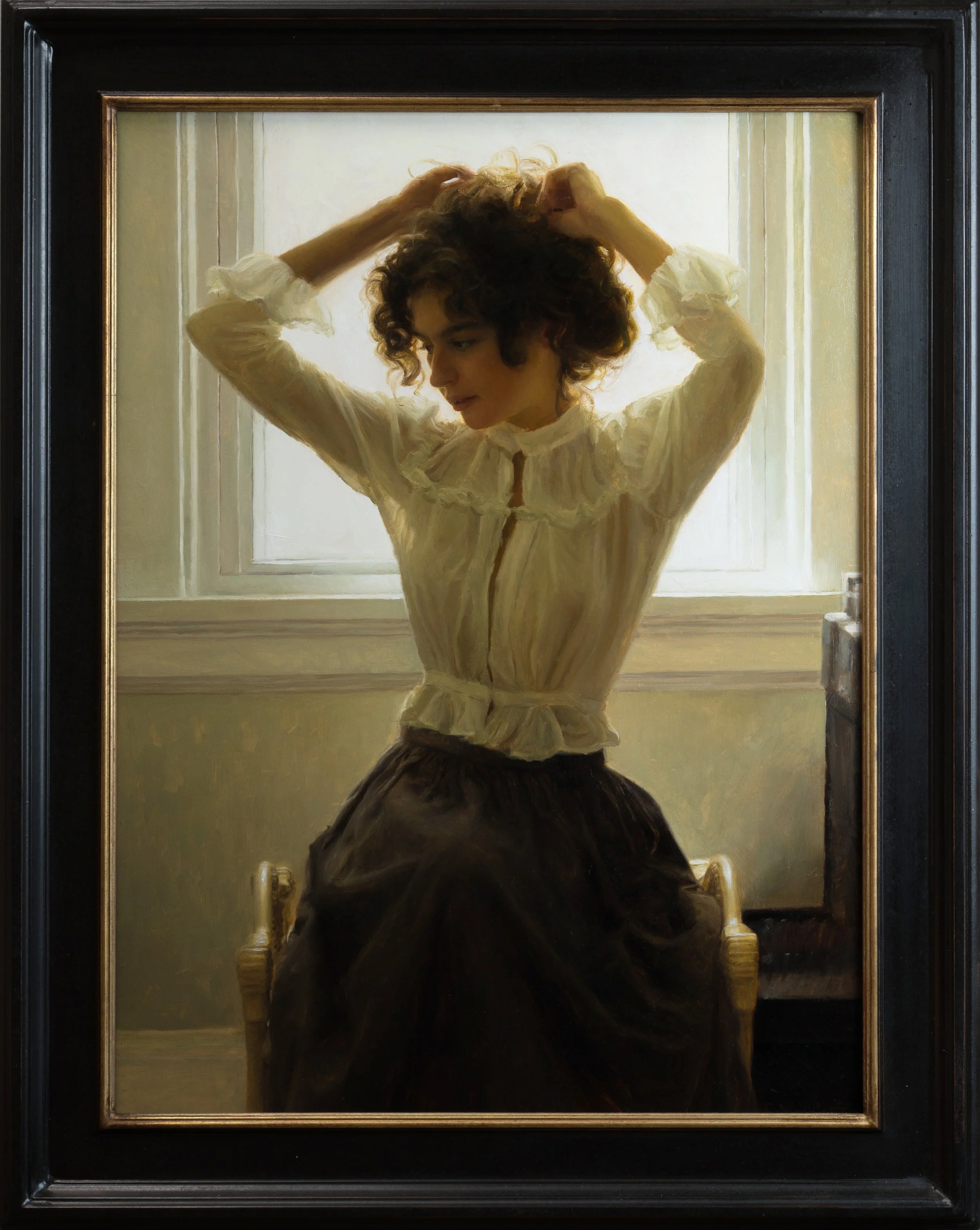 "Awaiting"

18 inches by 24 inches.
Oil on panel, 2025.

Private Collection.