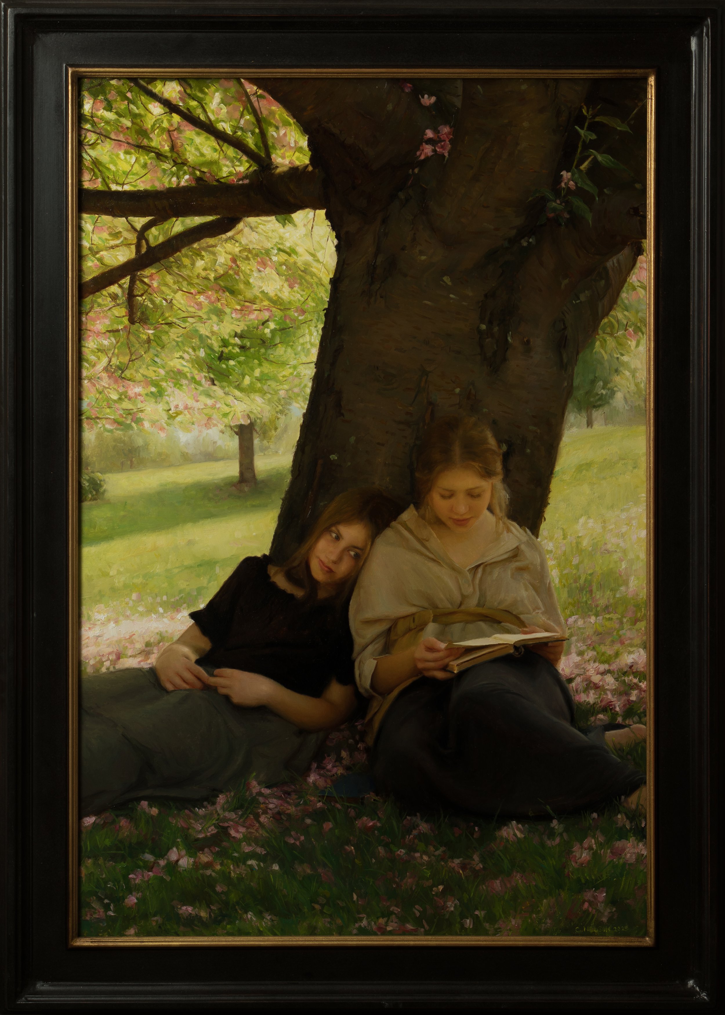 "Little Women"

20 inches by 30 inches.
Oil on panel, 2025. 

Private Collection.