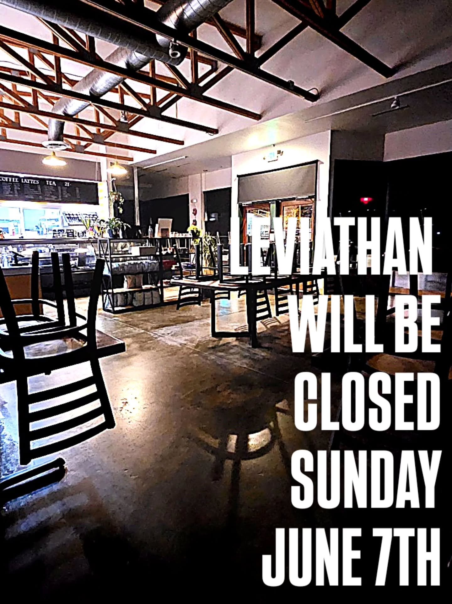May was a beast for us here at your friendly neighborhood gathering spot, and June is already shaping up that way as well. 
So we are giving ourselves a rare weekend day off tomorrow, the 7th. 
If you have your heart set on getting ahold of that bana