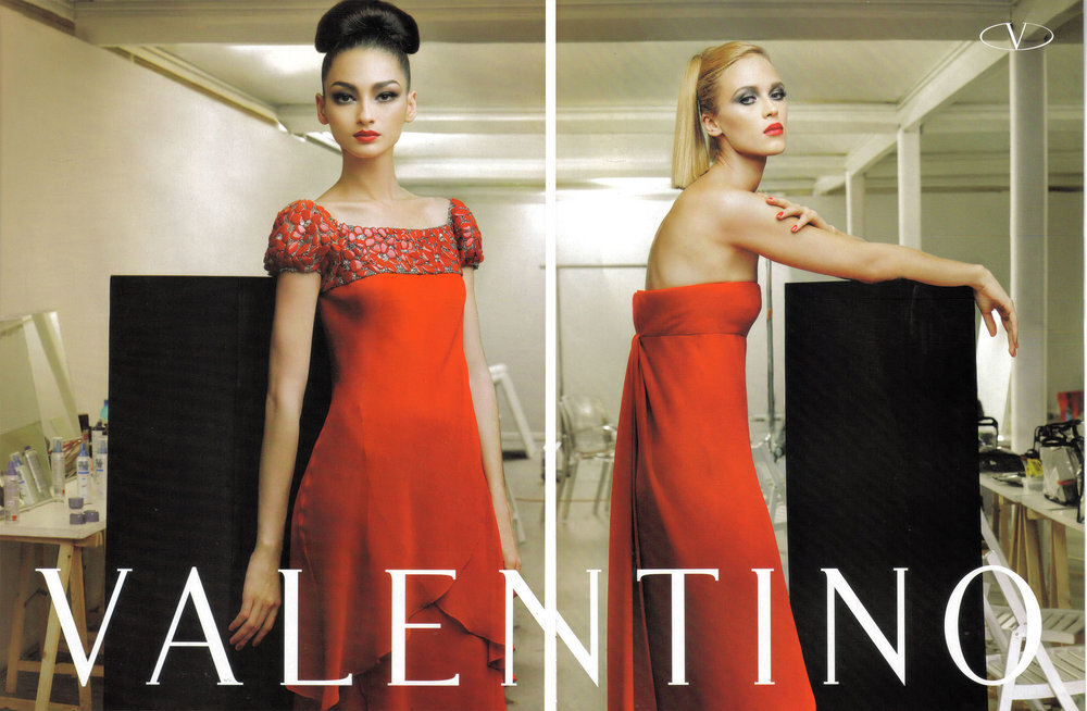 Valentino Haute Couture Fall campaign