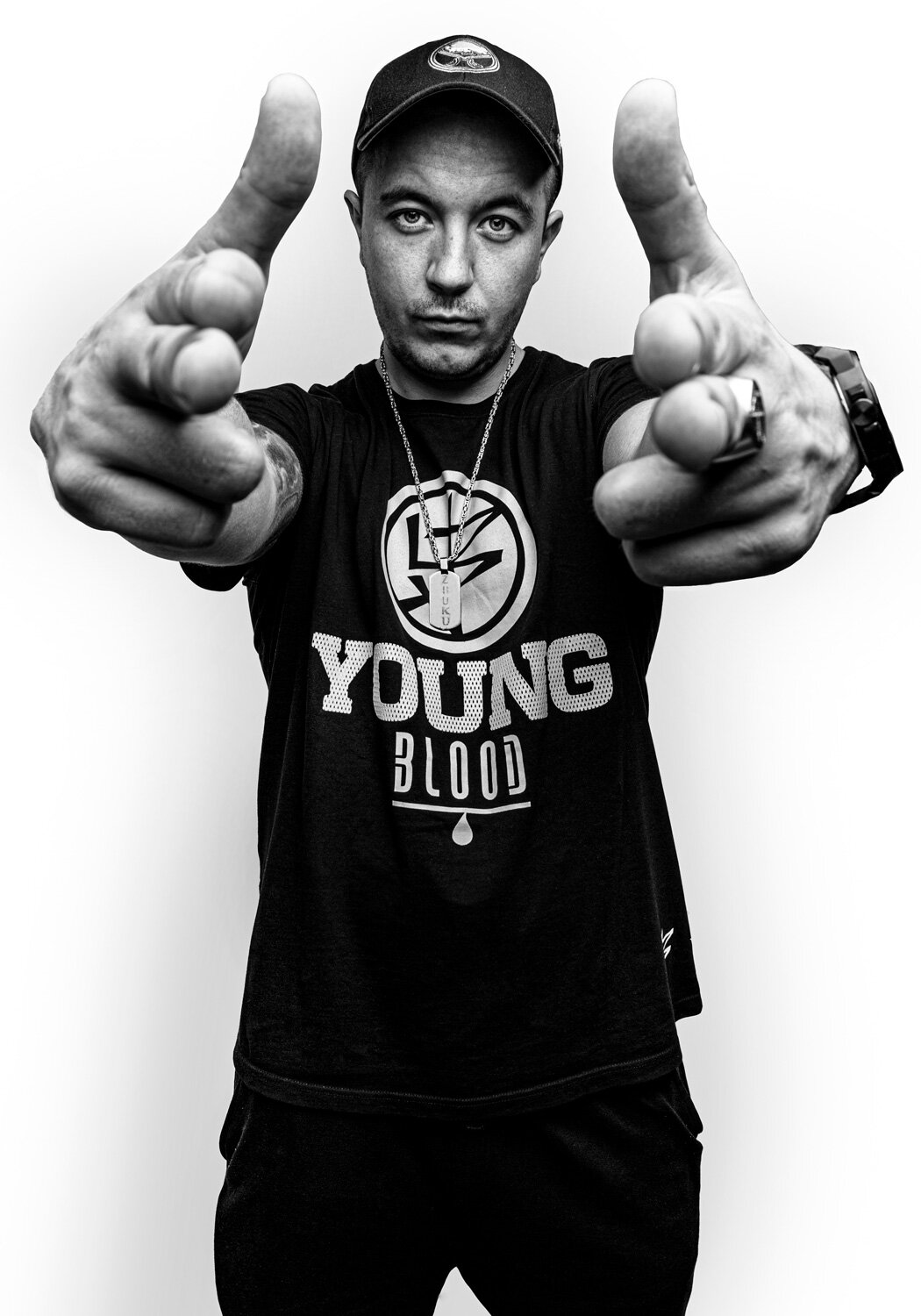 Portrait shoot with hip hop artist ZBUKU