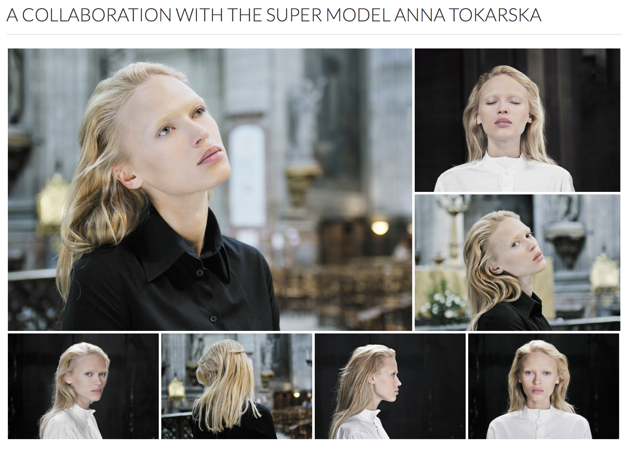 Collaboration with French artist Isabelle Grosse / Gallery Quang Paris