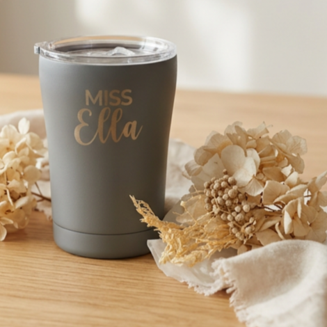 Personalised Stainless Steel Travel Mug 350ml