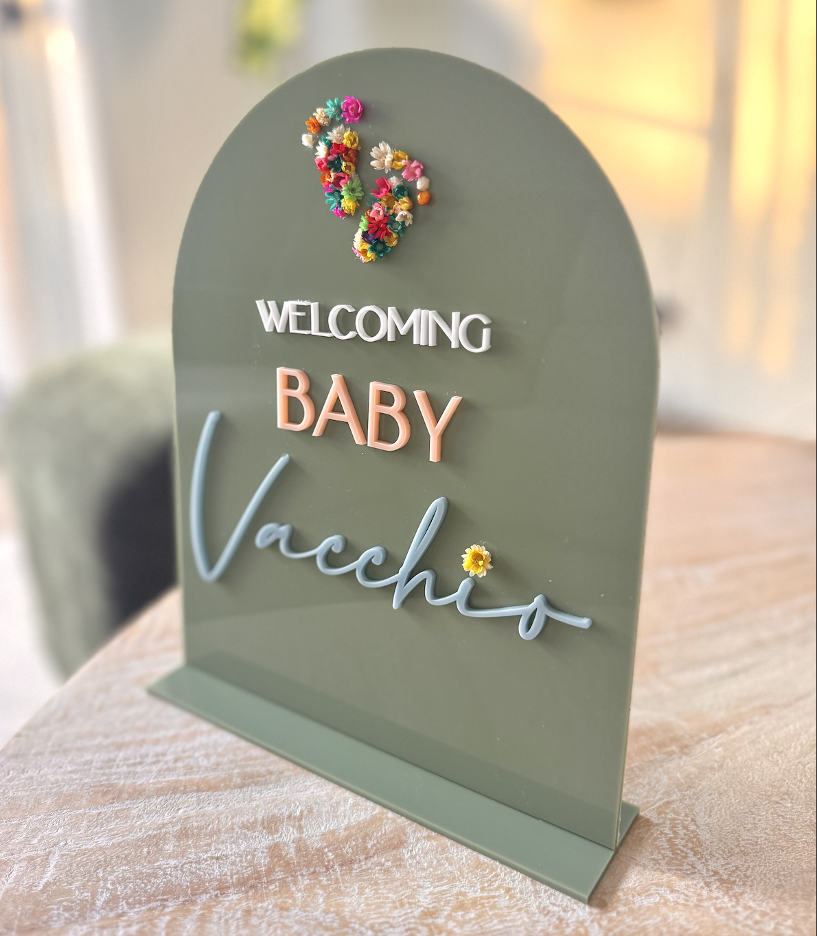 Wildflower Name Stand