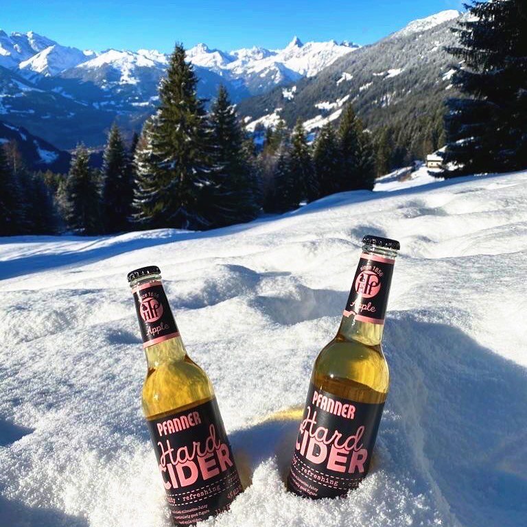 Cheers to the New Year ... from the Austrian Alps, home of Pfanner Hard Cider!

#alps #2021 #happynewyear