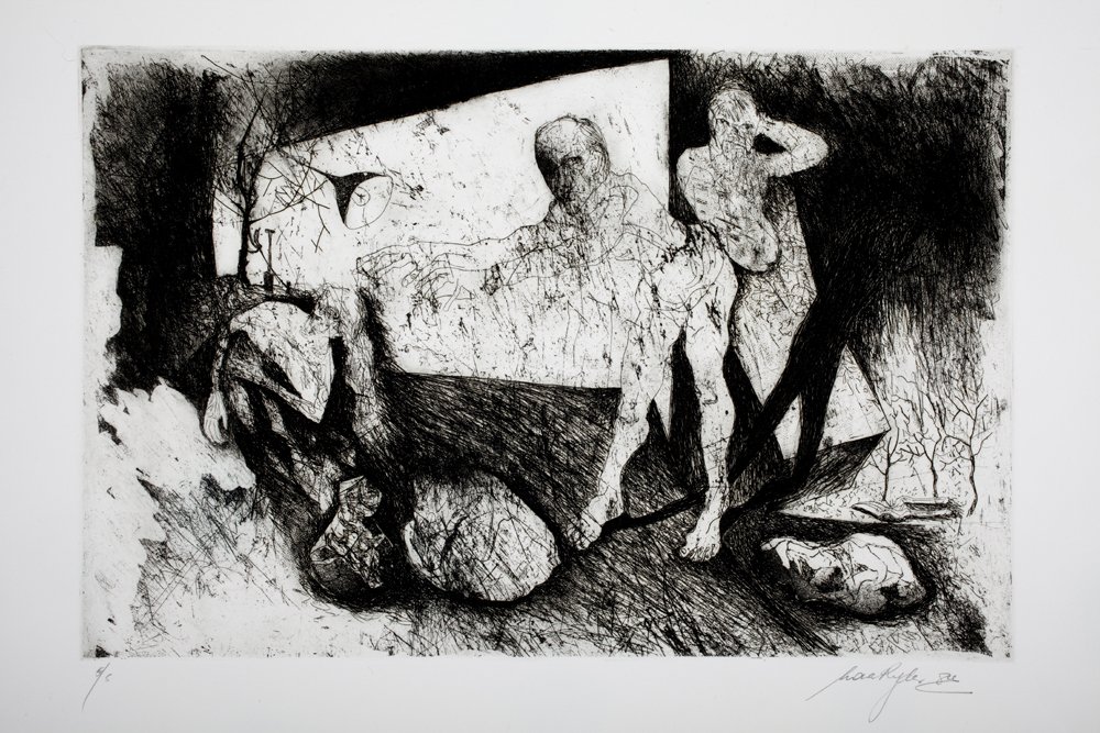   Death  (1984)  Etching  Photographer: Carl Warner 