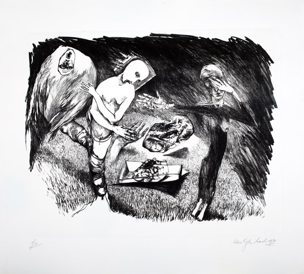   Lost Parcel  (1984)  Lithograph  Photographer: Don Hildred 