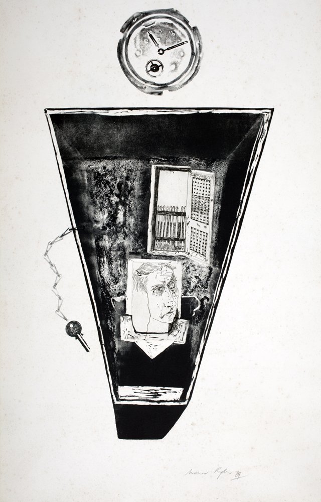   The Key  (1979)   Etching, woodcut and relief print  Photographer: Carl Warner    