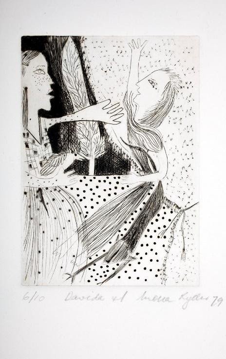   Unnamed  (1979)  Drypoint  Photographer: Don Hilred    