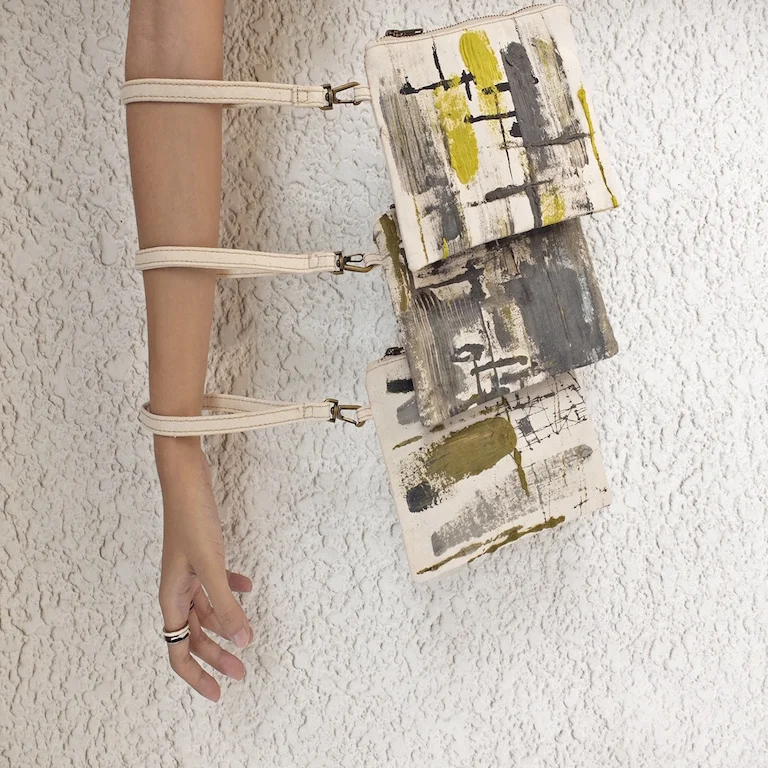 Nabila and my personal favourites, the KARA clutch, a collaboration collection with Nabila's friend Kara (Image by SROU)