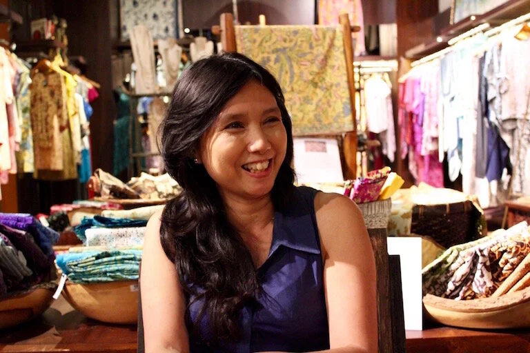 Please meet Maria Lucia Maringka Founder of Lucy’s Batik