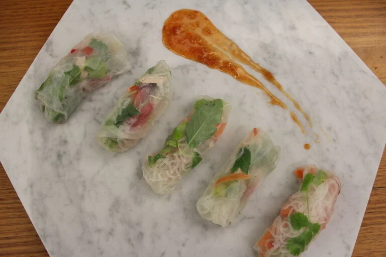 Why we love fresh and healthy rice paper rolls