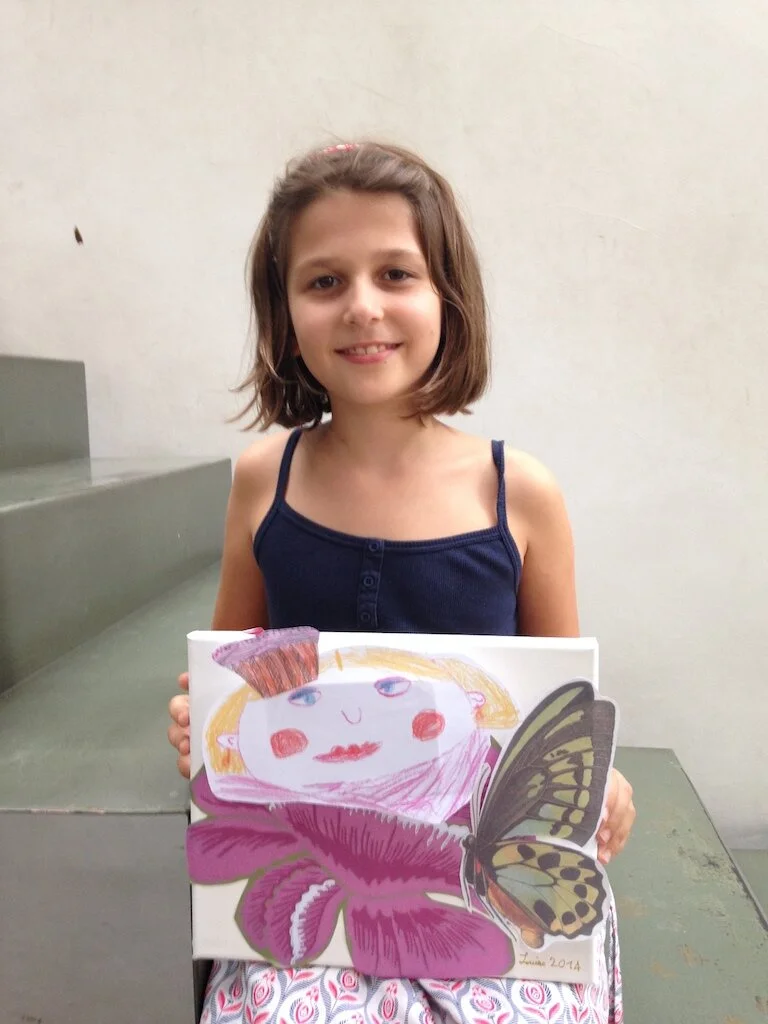 A Chance Meeting with Young Artist Louise