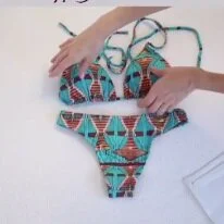 How to fold bikinis