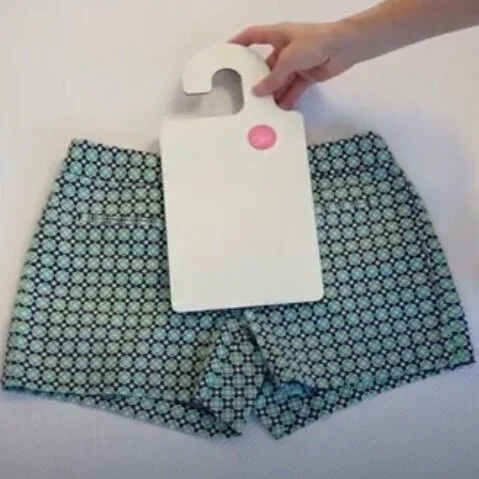 How to fold shorts
