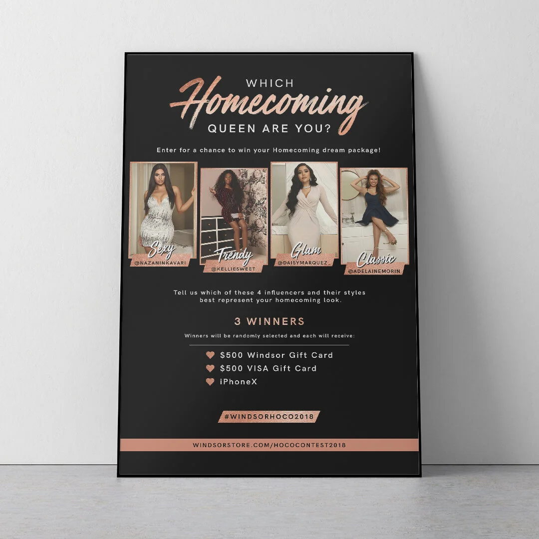 STORE PRINT - 2018 HOMECOMING CAMPAIGN