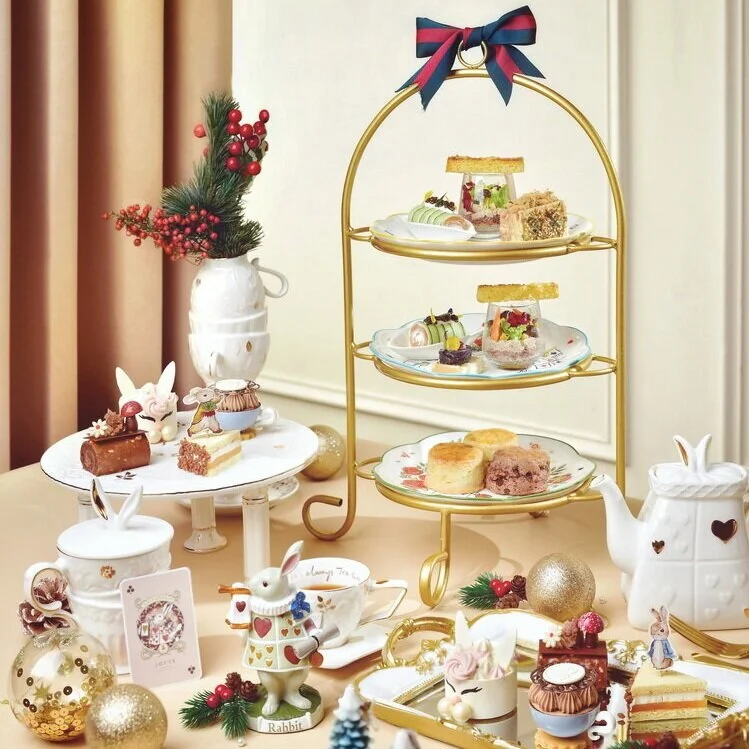 广州富力丽思卡尔顿酒店携手JOYYE陶瓷，推出「爱丽丝漫游奇境」下午茶  &nbsp;