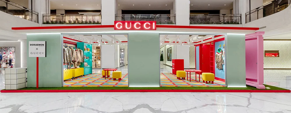 Doraemon Gucci 主题限时店率先亮相北京skp Amazedaily