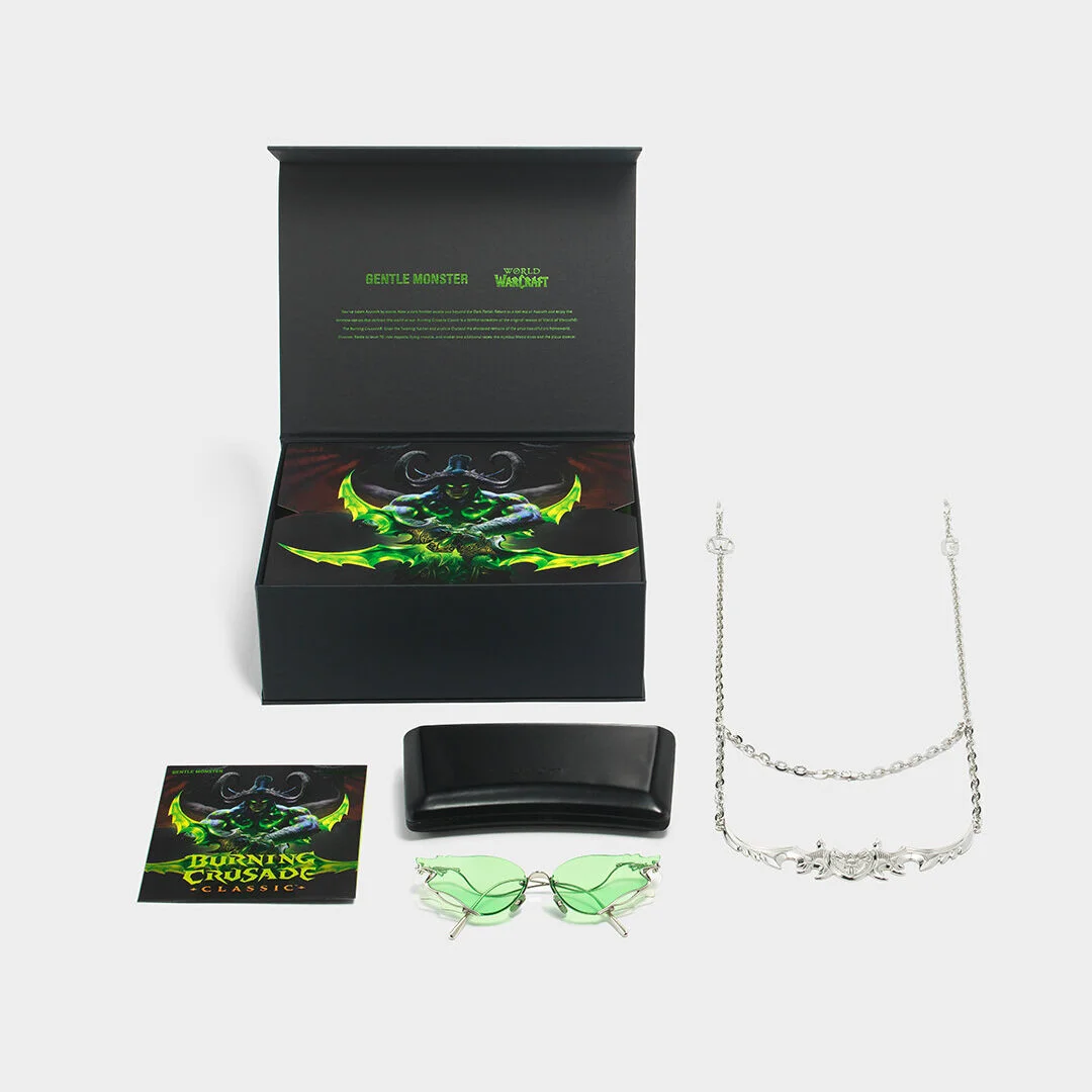“Spectral Sight” 丨GENTLE MONSTER与《魔兽世界》推出联名限定产品