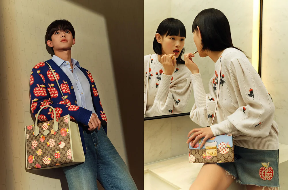 Gucci古驰推出21七夕情人节特别系列 遇见 心苹果 的心动信号 Amazedaily