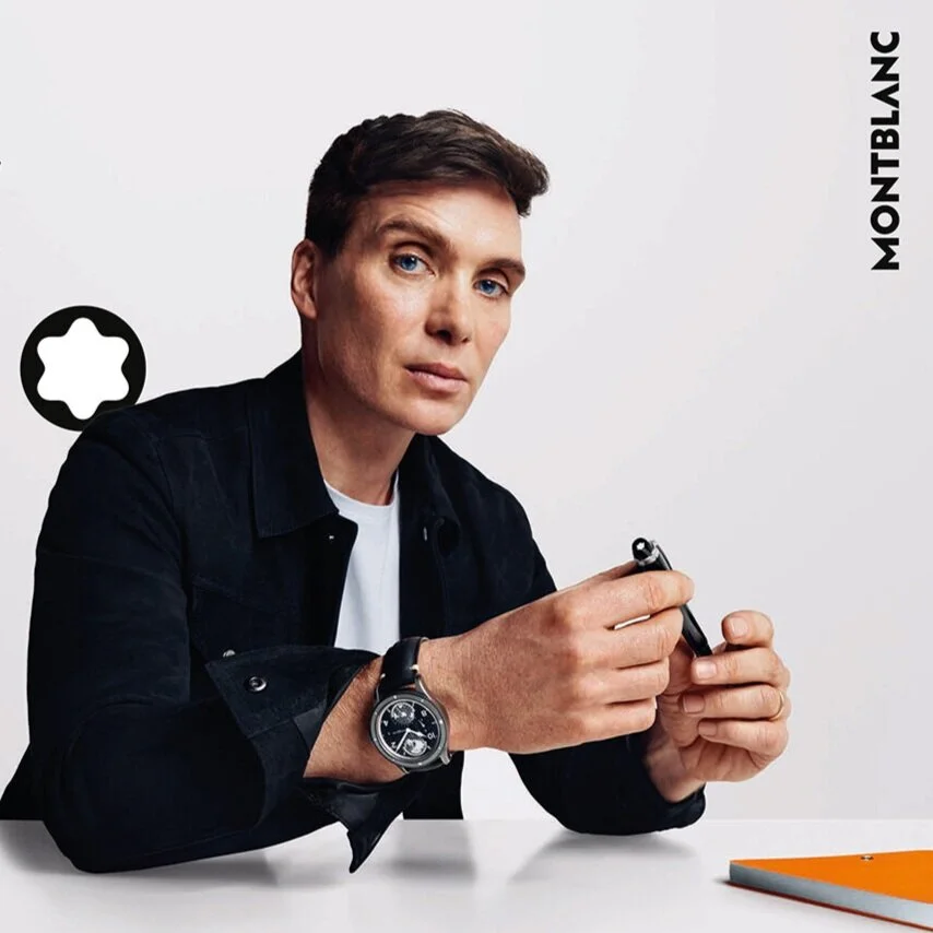 万宝龙全球品牌大使希里安·墨菲、陈坤、品牌大使辛芷蕾演绎全新劲黑系列作品