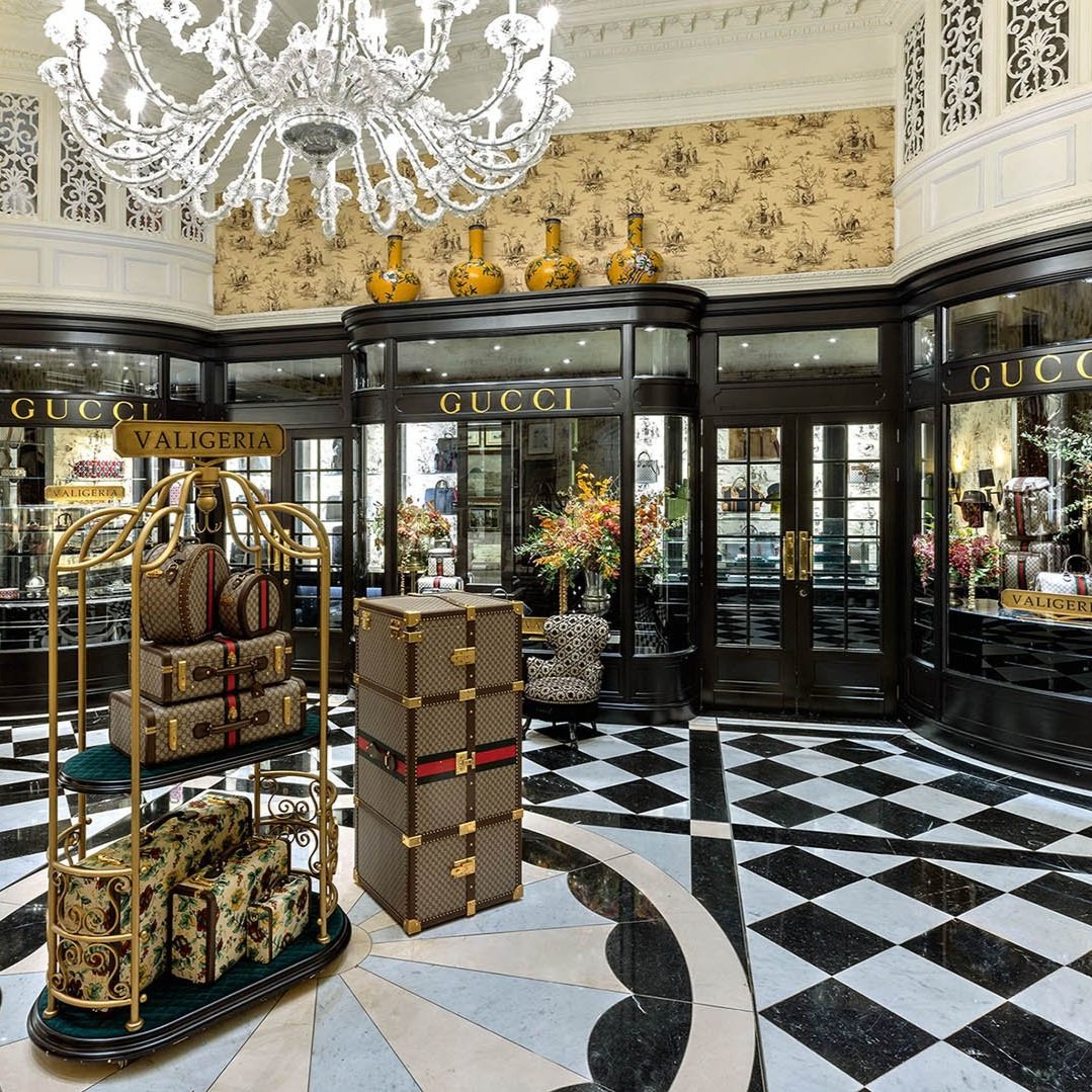 Gucci Valigeria旅行世界限时主题空间亮相伦敦Savoy酒店