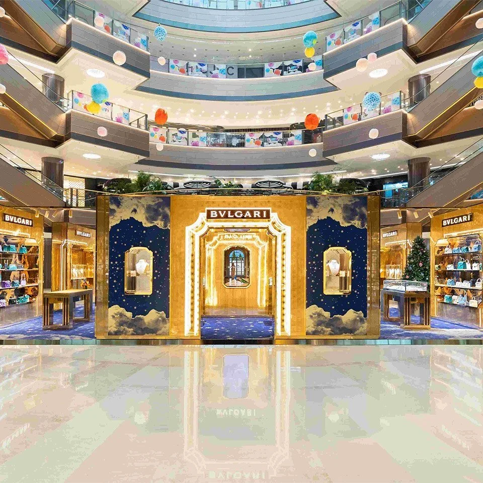 BVLGARI宝格丽限时精品店璀璨入驻上海港汇恒隆广场