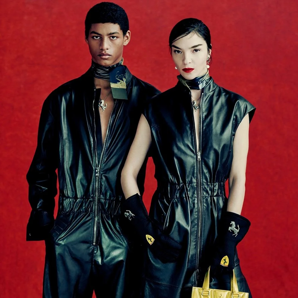 法拉利发布2023-24春夏系列全新时装大片,由当代摄影大师PAOLO ROVERSI呈现